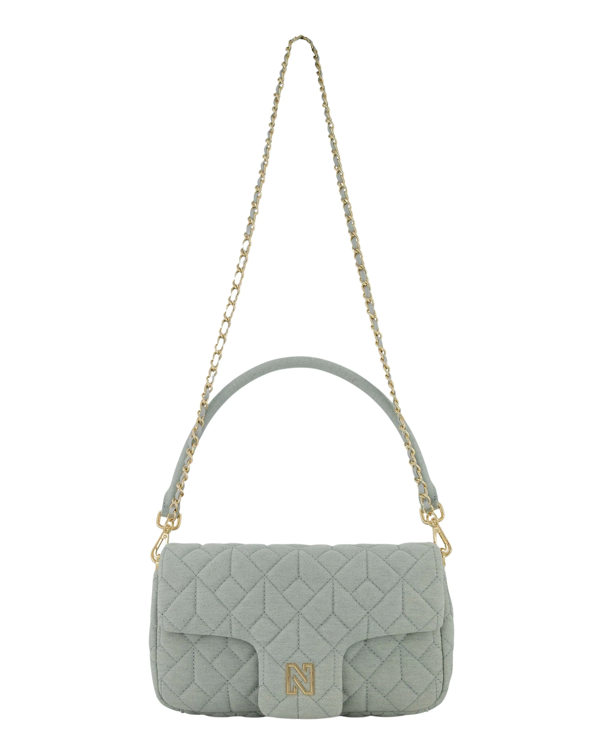 Nikkie Daye midi denim schoudertas