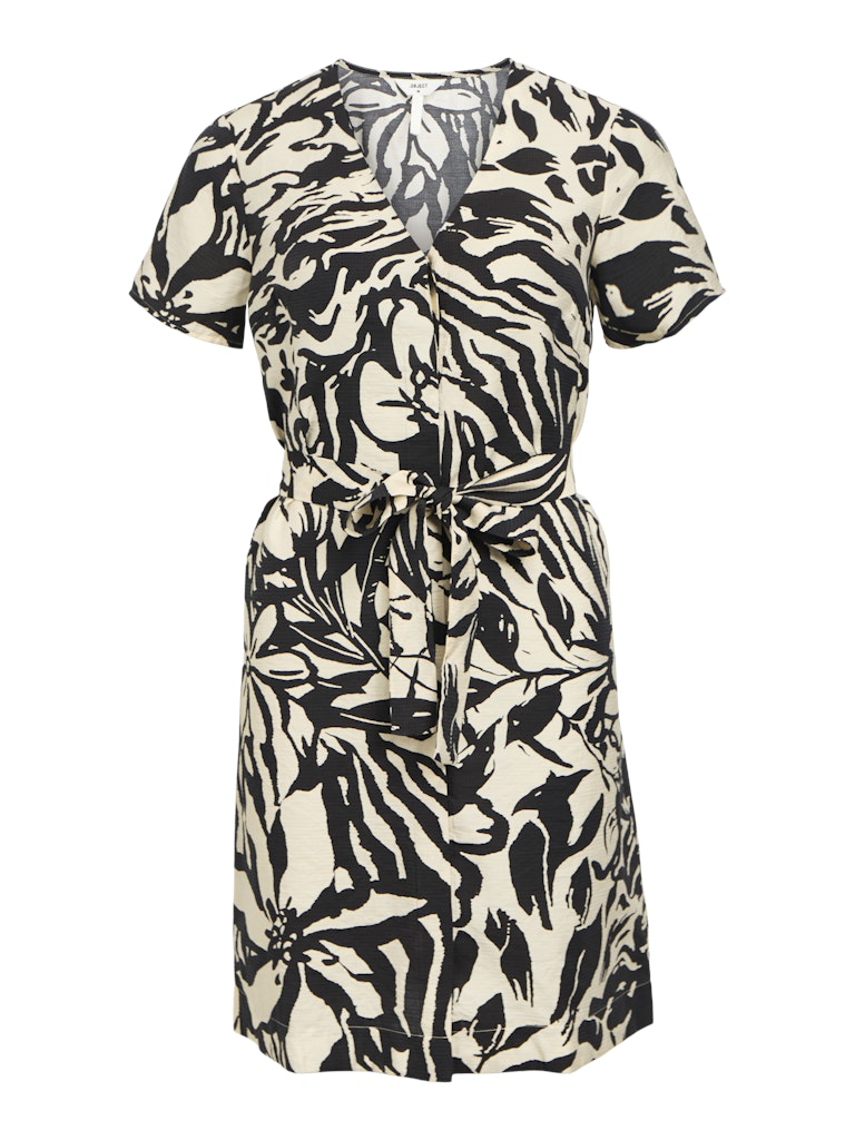 Object objkarina s/s re short dress noos 23045927 sandshell