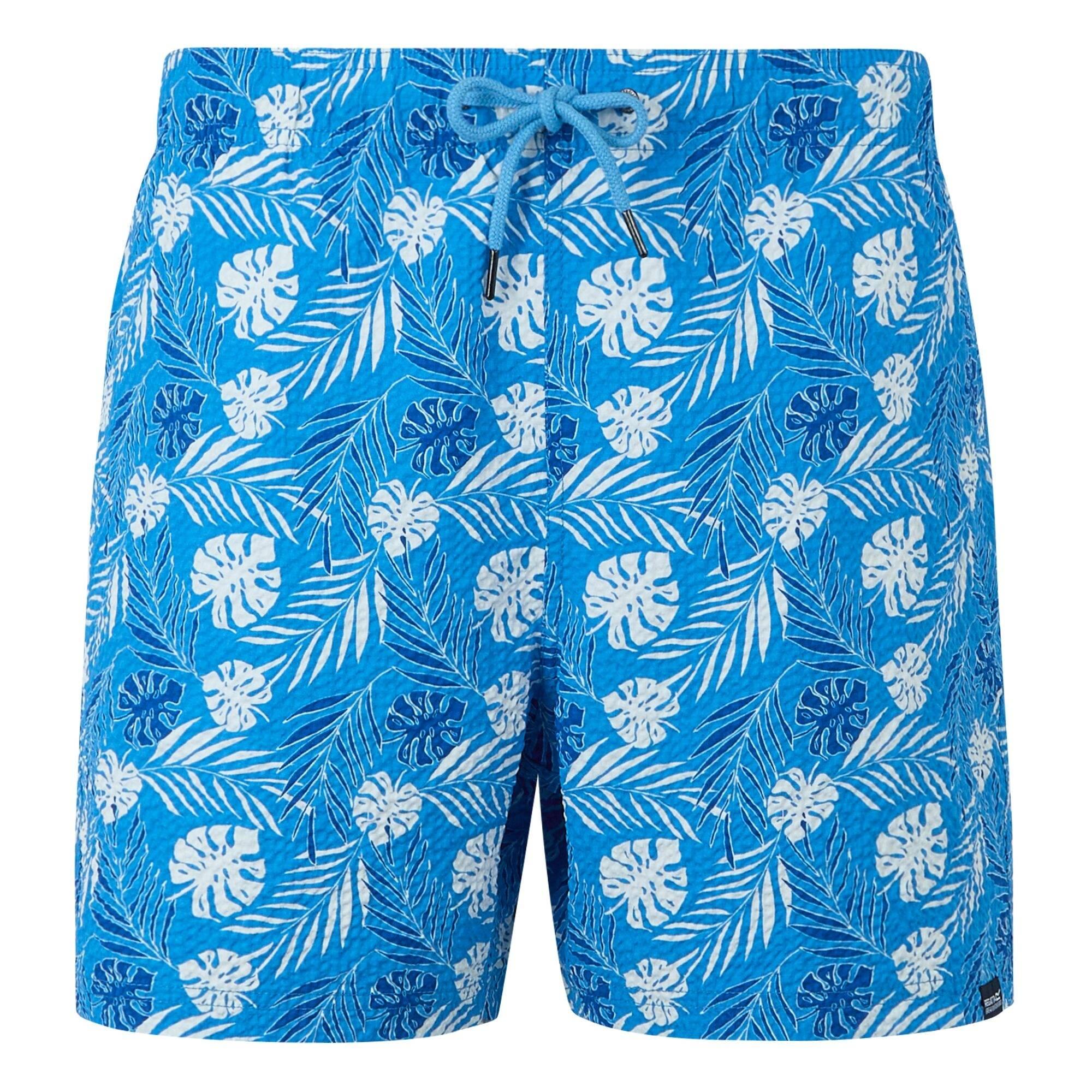 Regatta Heren loras leaf seersucker zwemshort
