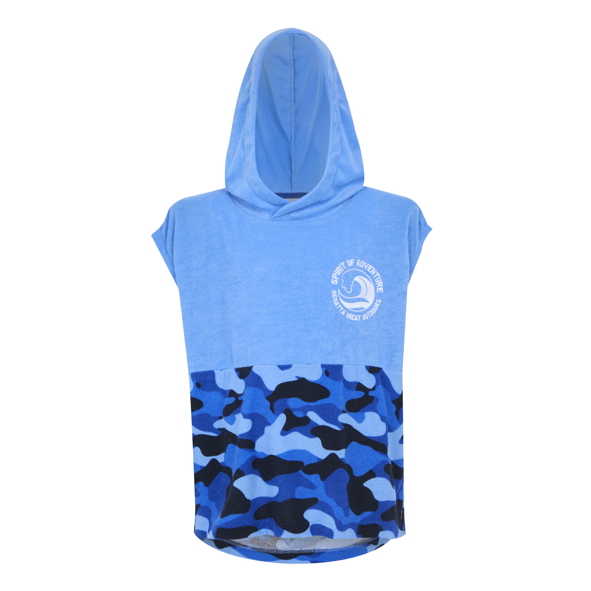 Regatta Kinder/kids ii camo handdoek met capuchon
