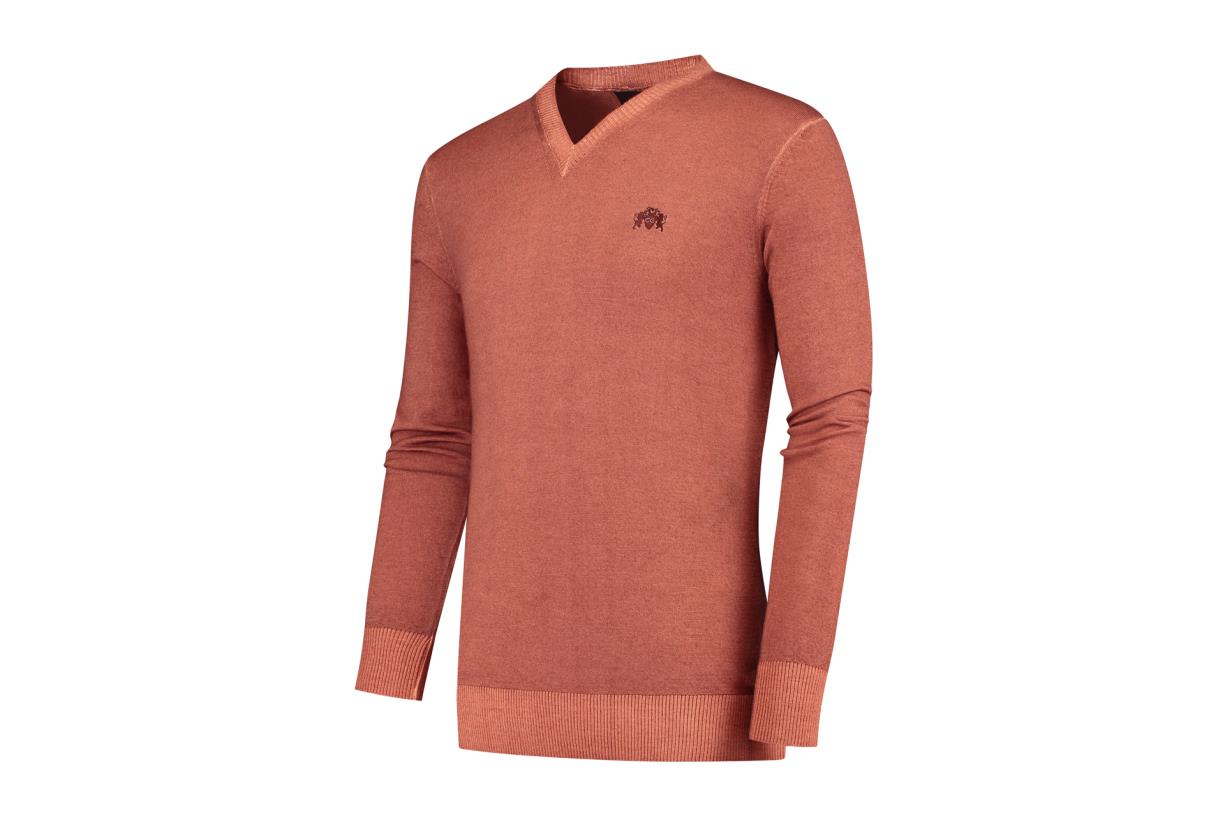 Circle of Gentlemen Alec 100% merino v-neck pullover