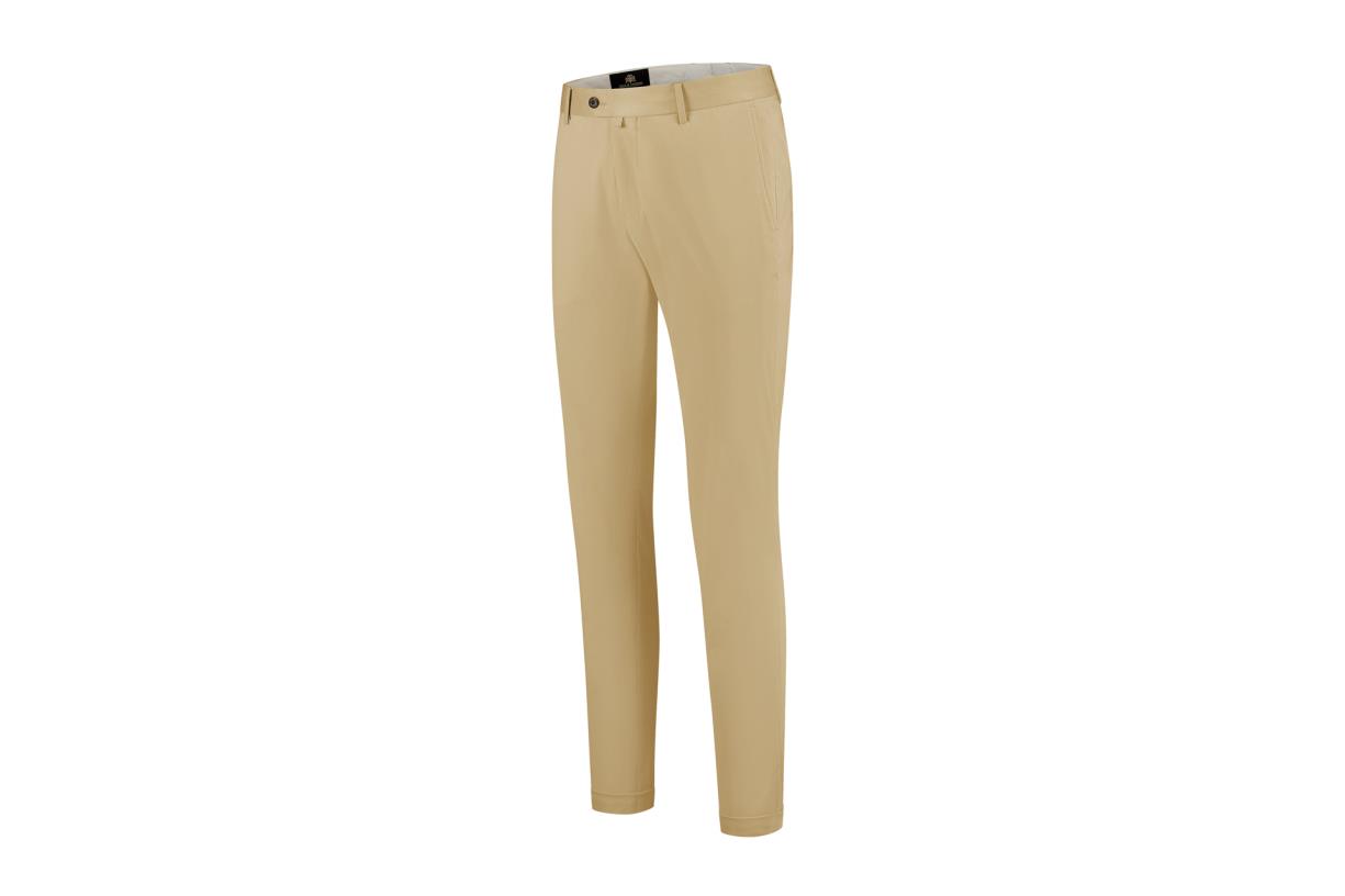 Circle of Gentlemen Norfolk flatfront comfortabele chino met stretch