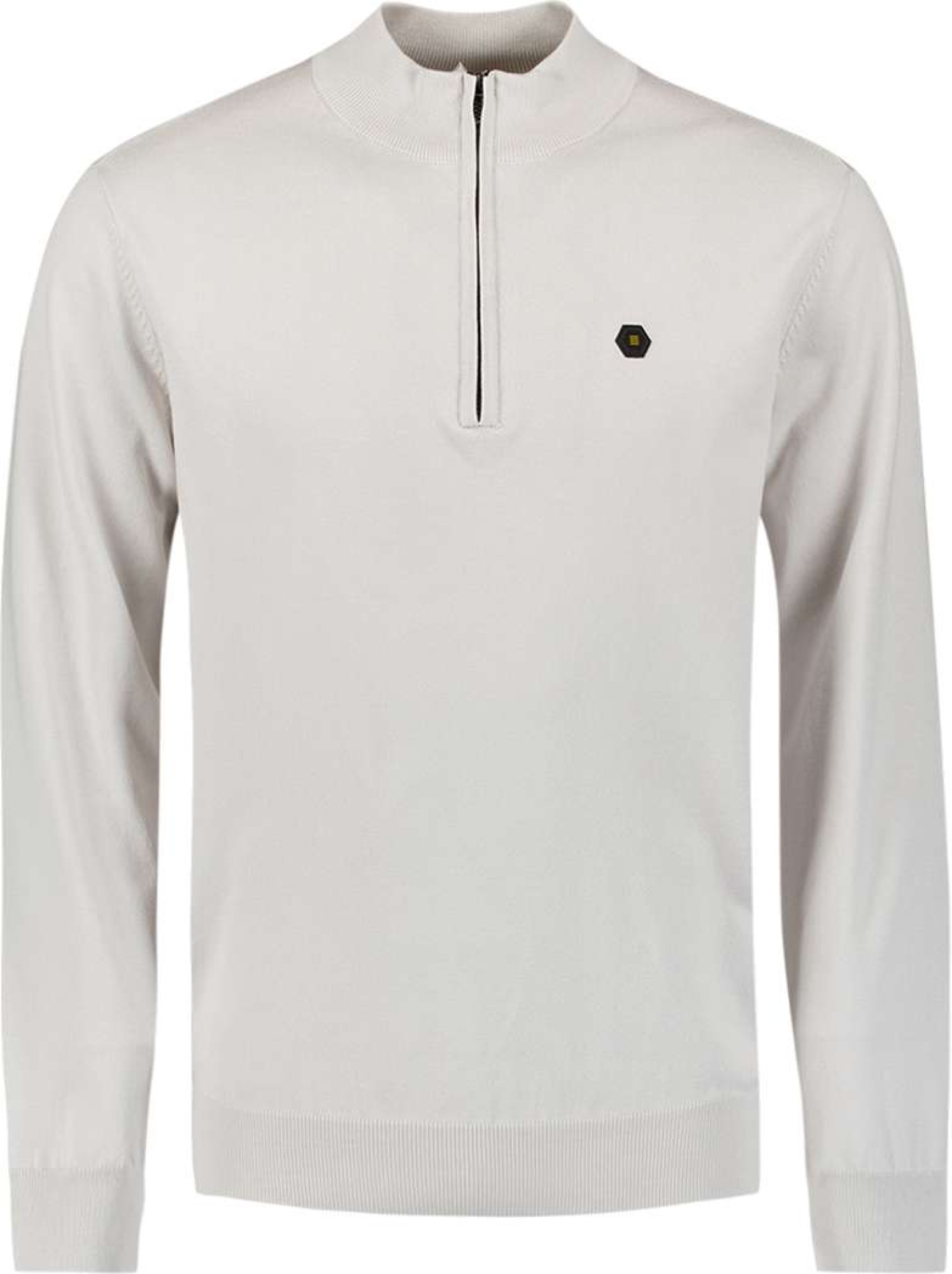 No Excess Pullover half zip chalk