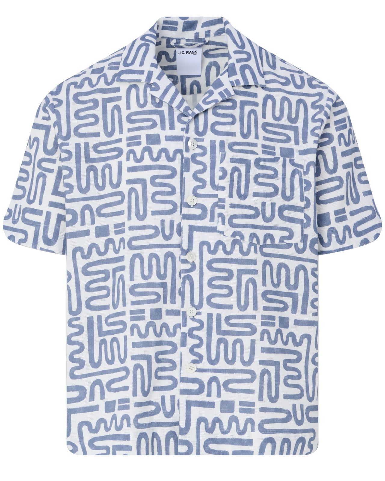 J.C. Rags alberto 095847 2836 ombre blue grey dessin