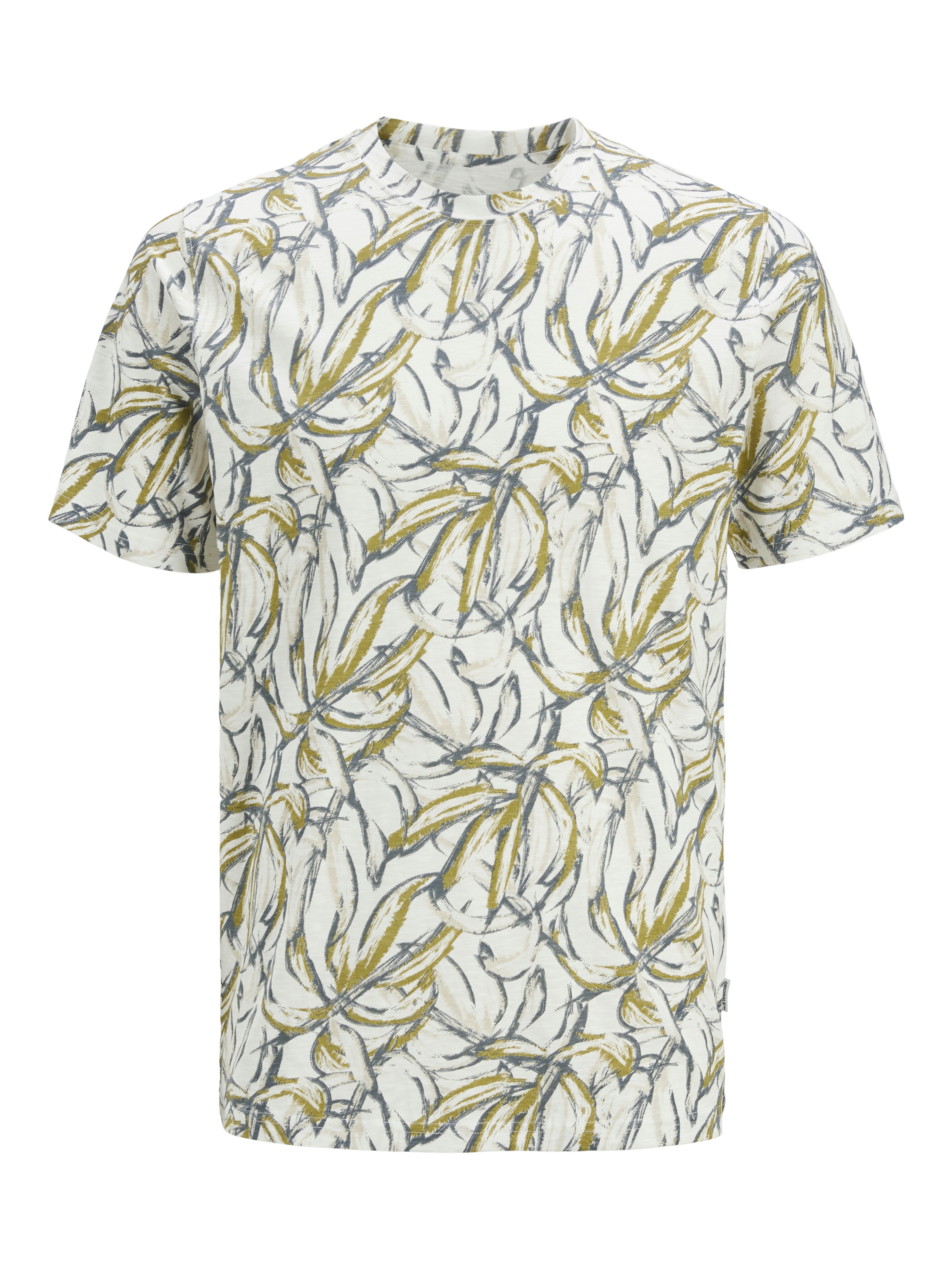 Jack & Jones Jorsplit aop tee ss crew neck ln