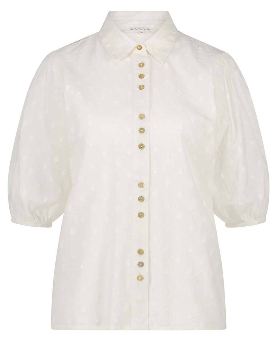 Tramontana Blouse korte mouw a07-16-301