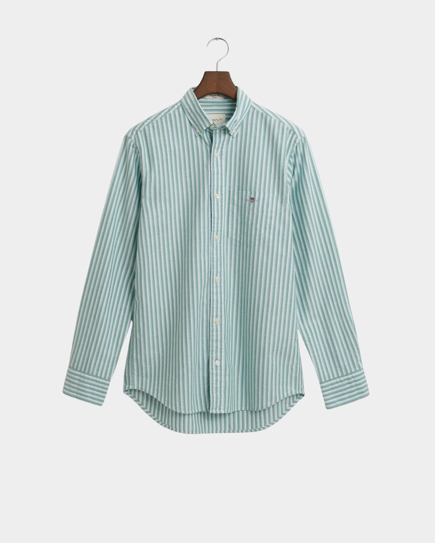 Gant Casual hemd lange mouw reg classic oxford stripe shi 3250028/322