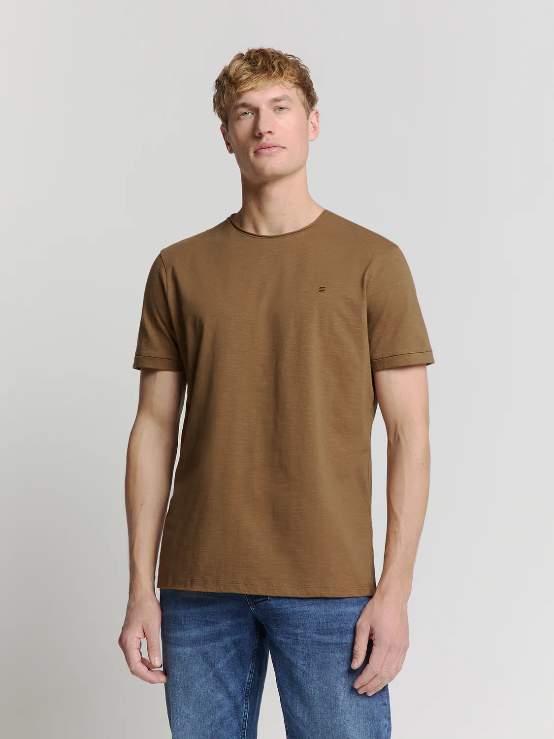 No Excess Heren shirt 28360402sn 140 camel