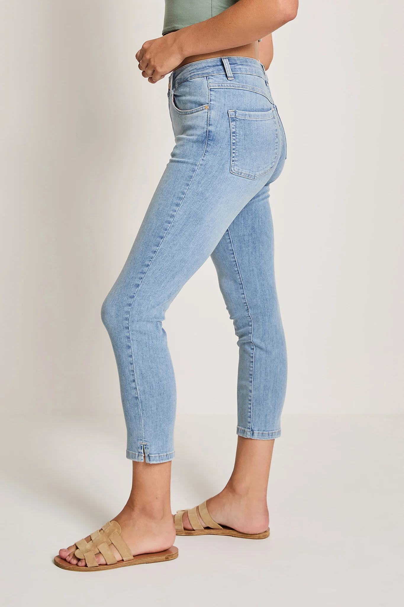Para Mi Ss252.212008-d182 capri denim