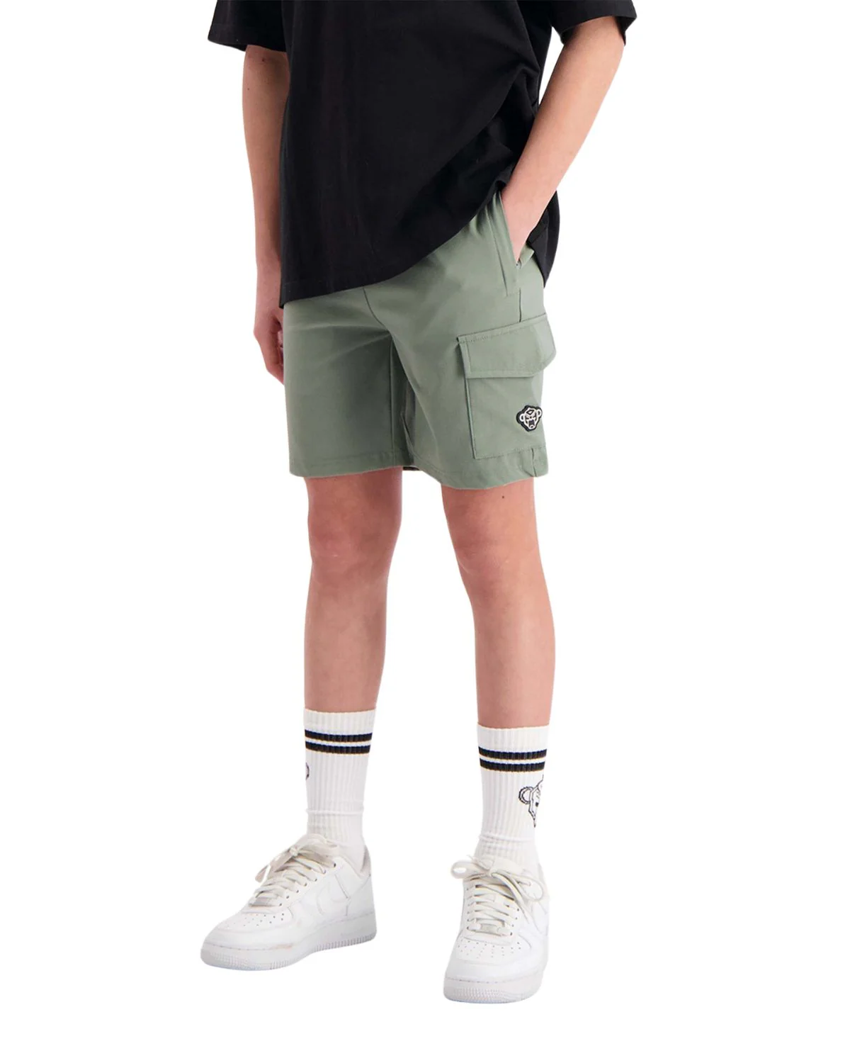 Black Bananas Kids cargo korte broek