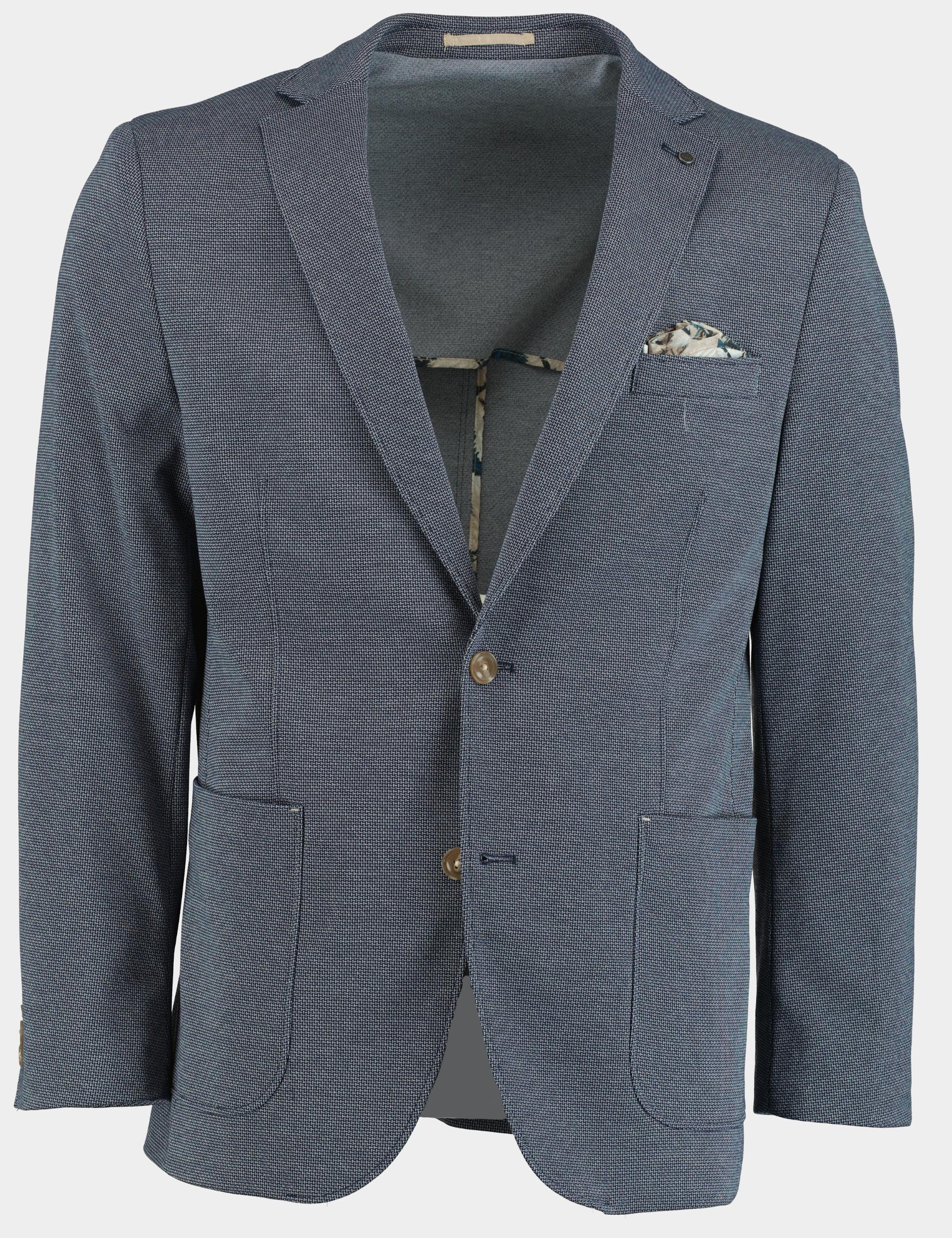 Bos Bright Blue Colbert luka jersey jacket 251037lu62bo/290 navy