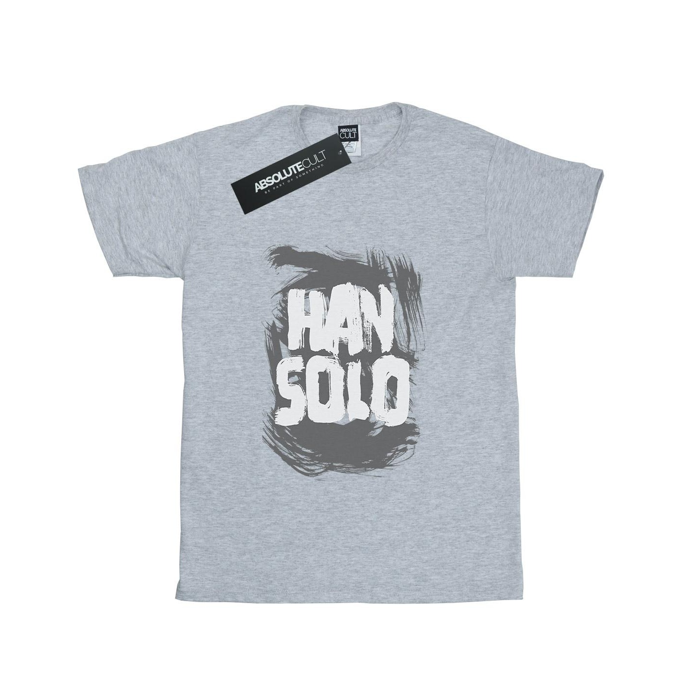 Li-cense Star wars jongens han solo tekst t-shirt