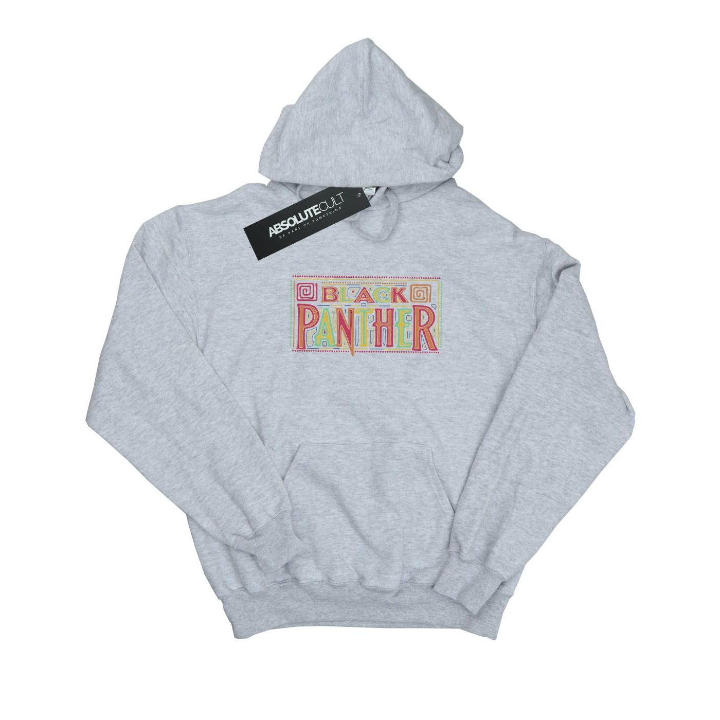Li-cense Marvel jongens black panther tribal logo hoodie