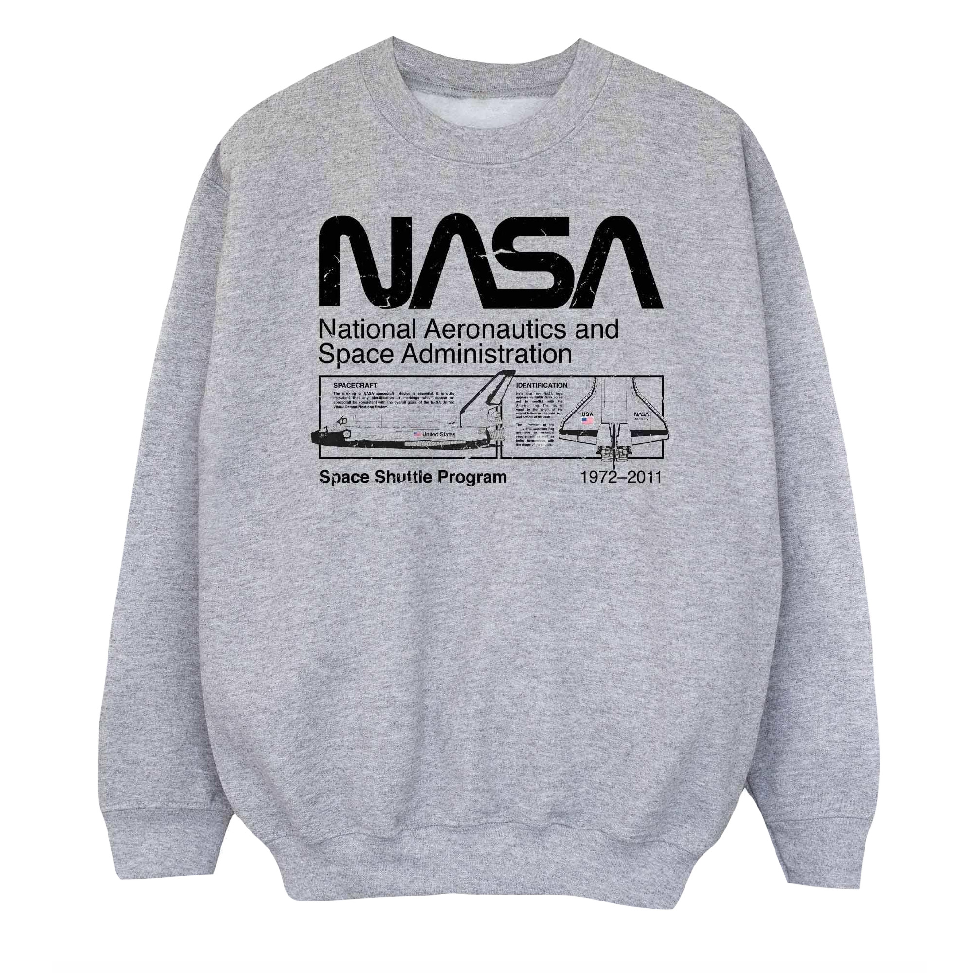 Li-cense Nasa sweatshirt met ruimteveer voor jongens