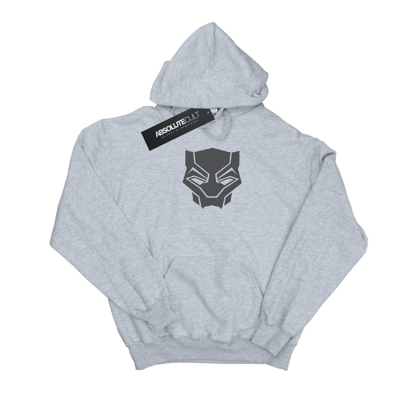 Li-cense Marvel jongens black panther zwart op zwart hoodie
