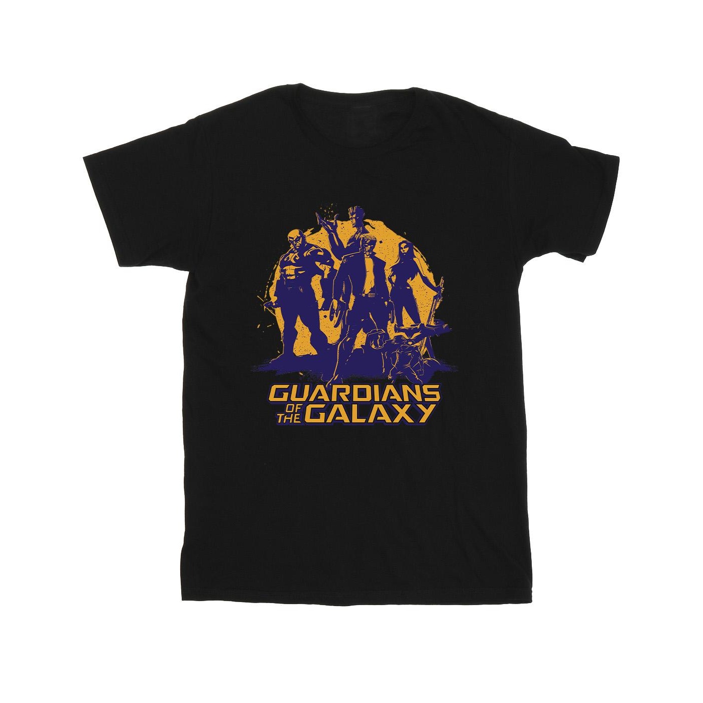 Li-cense Guardians of the galaxy jongens sunset guardians t-shirt