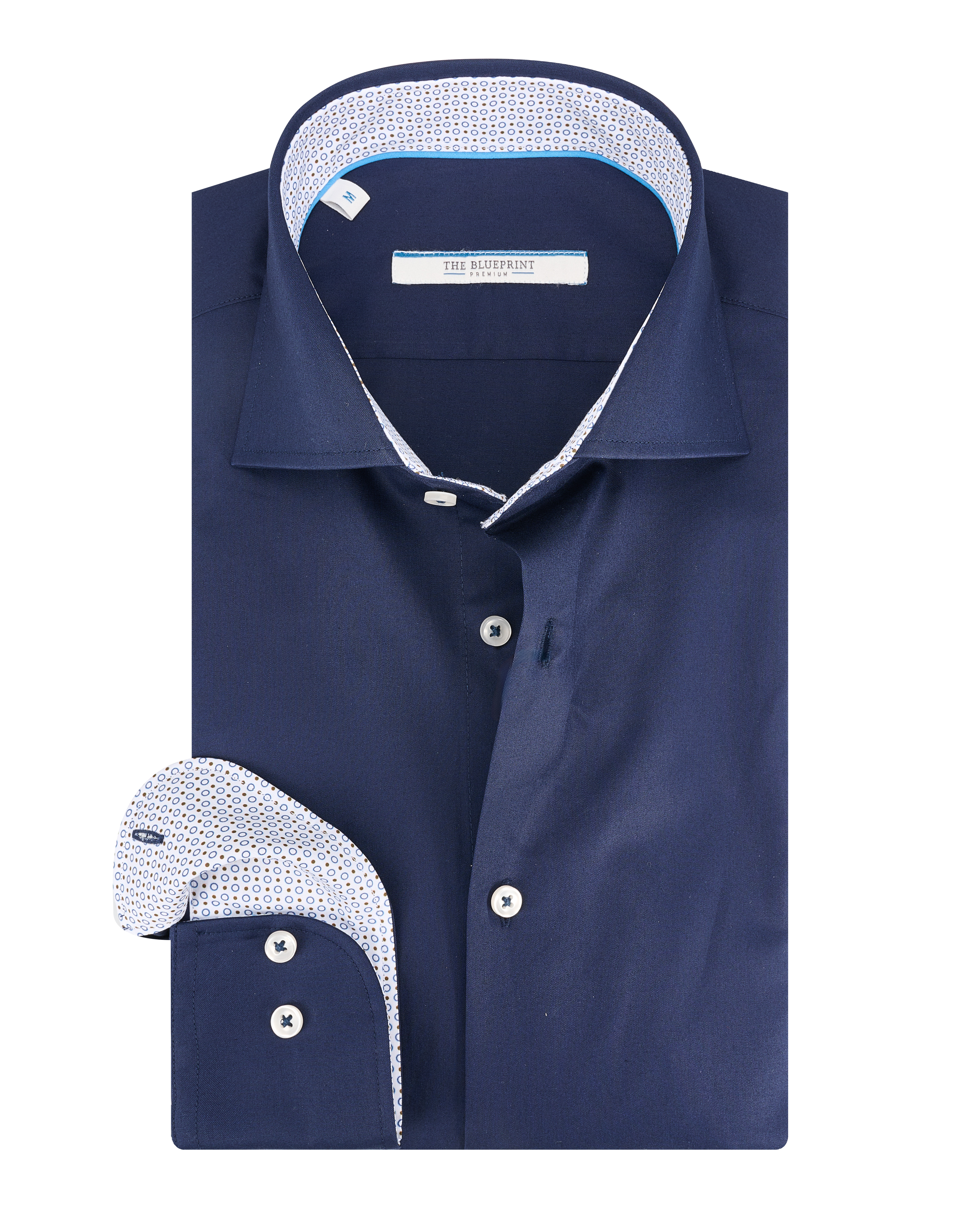 The Blueprint trendy overhemd met lange mouwen bp56-3