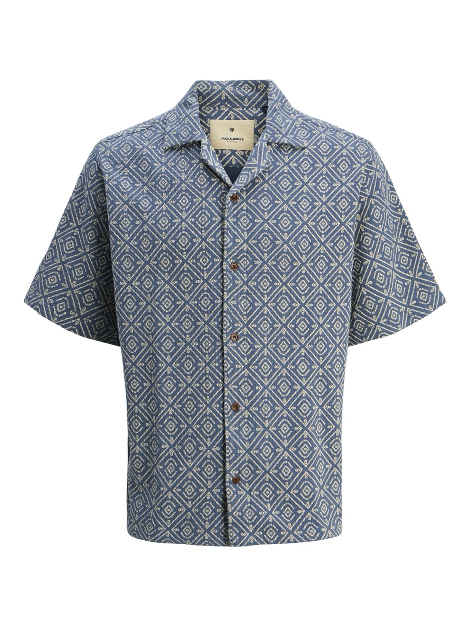 Jack & Jones Jprbluvincent print resort ss shir dessin