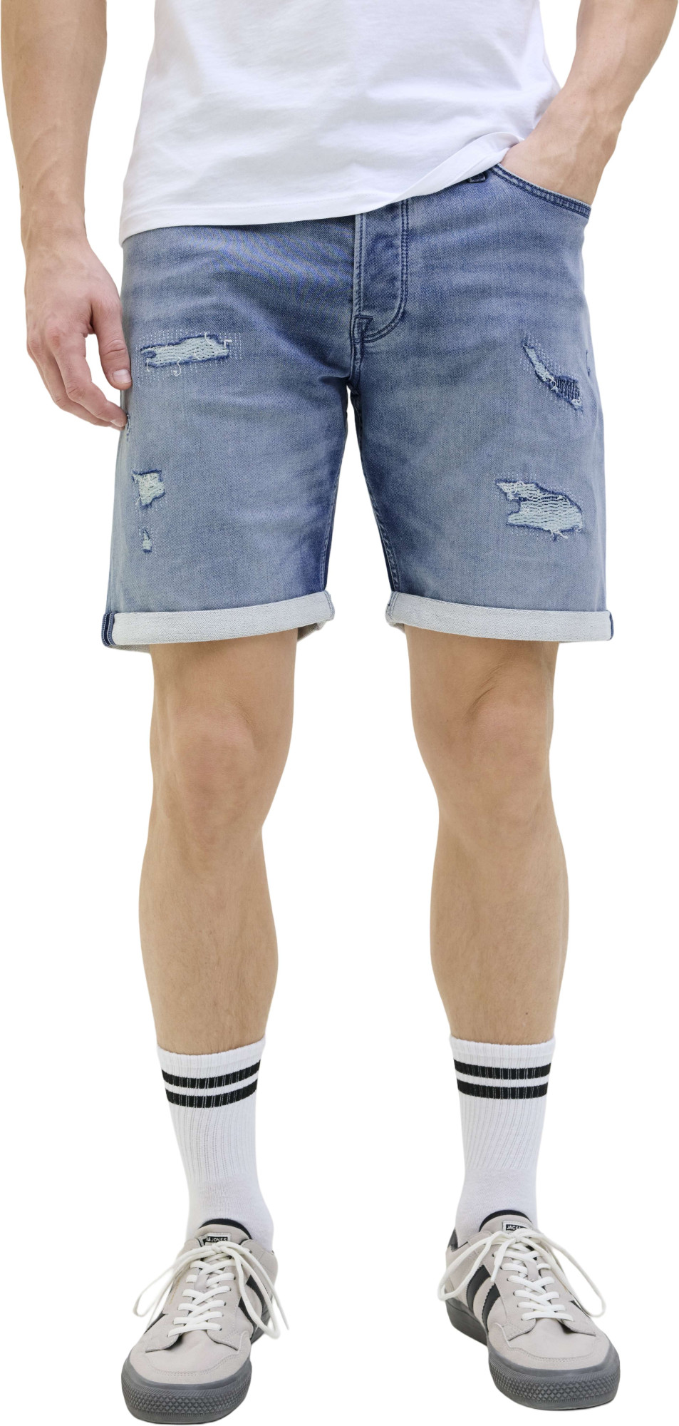 Jack & Jones Jjirick jjicon i.k. shorts ge 136 sn blue denim