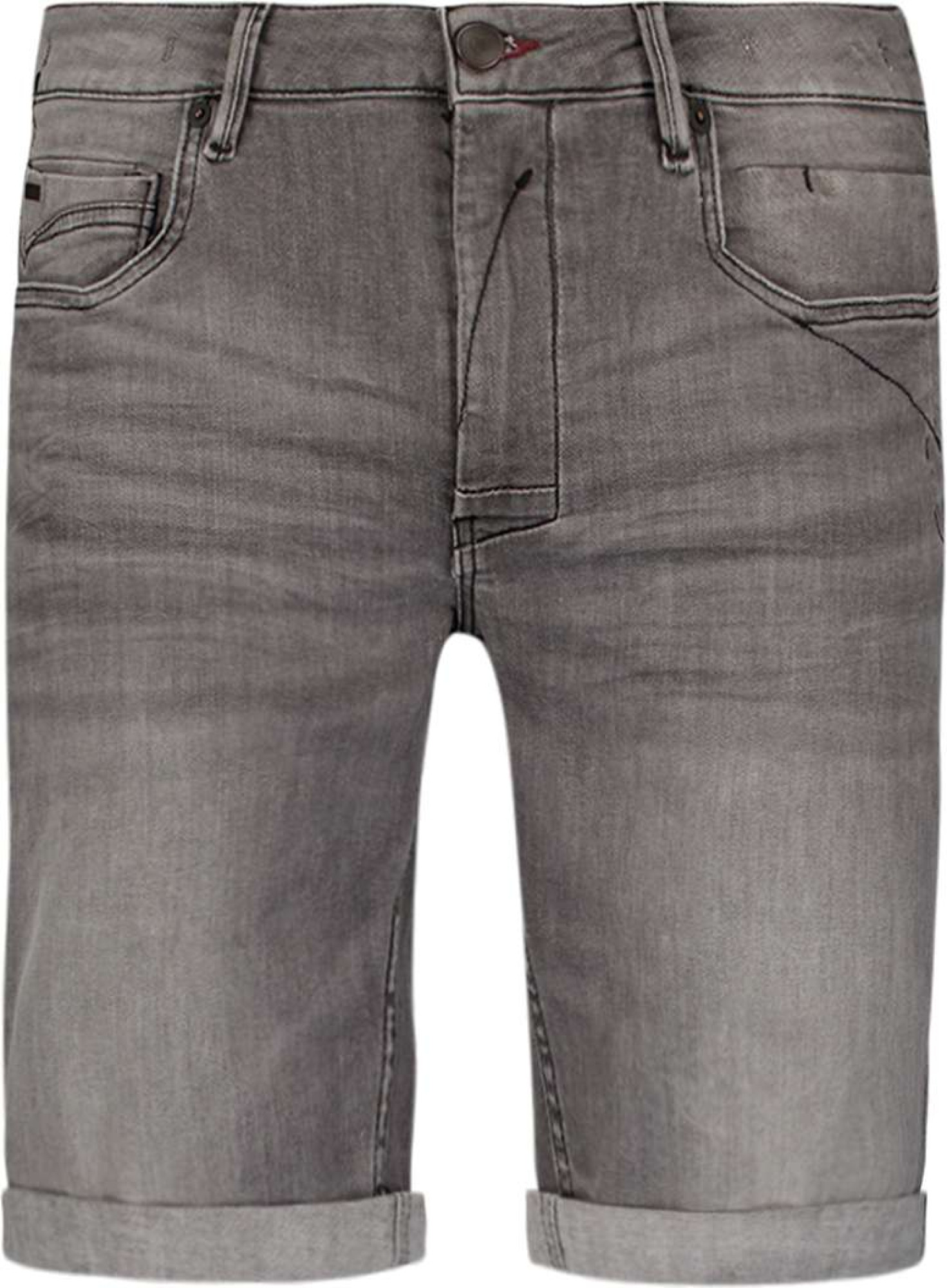 No Excess Short denim stretch grey denim