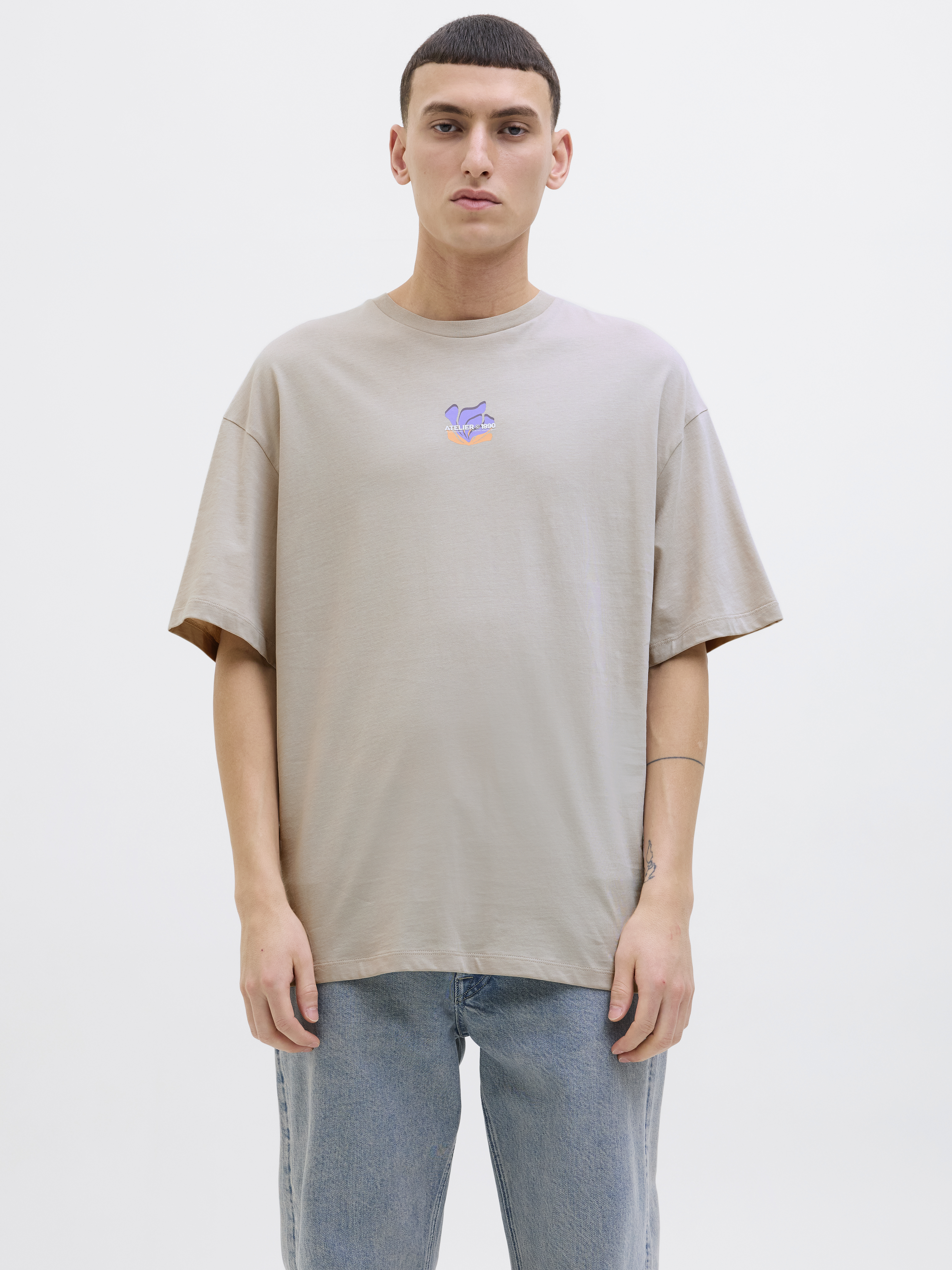 Jack & Jones Jjeames tee ss crew neck