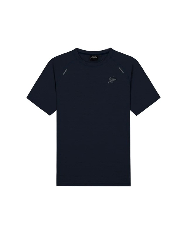 Malelions Sport padel vortex t-shirt black sp1-mapa-05-900