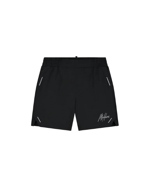Malelions Sport padel vortex shorts black sp1-mapa-07-900
