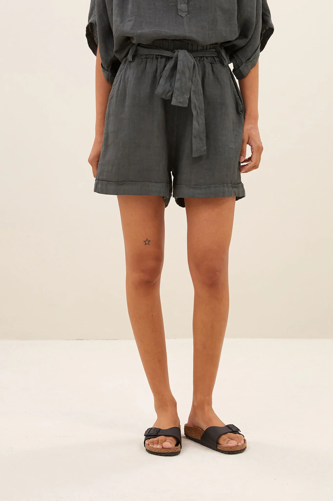 By-Bar Amsterdam 25118510 june linen shorts
