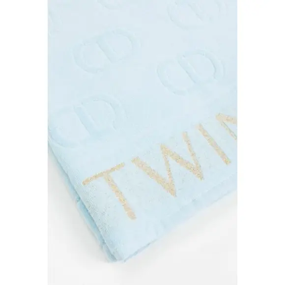 Twin-set Strandhanddoek aquamarine-one size
