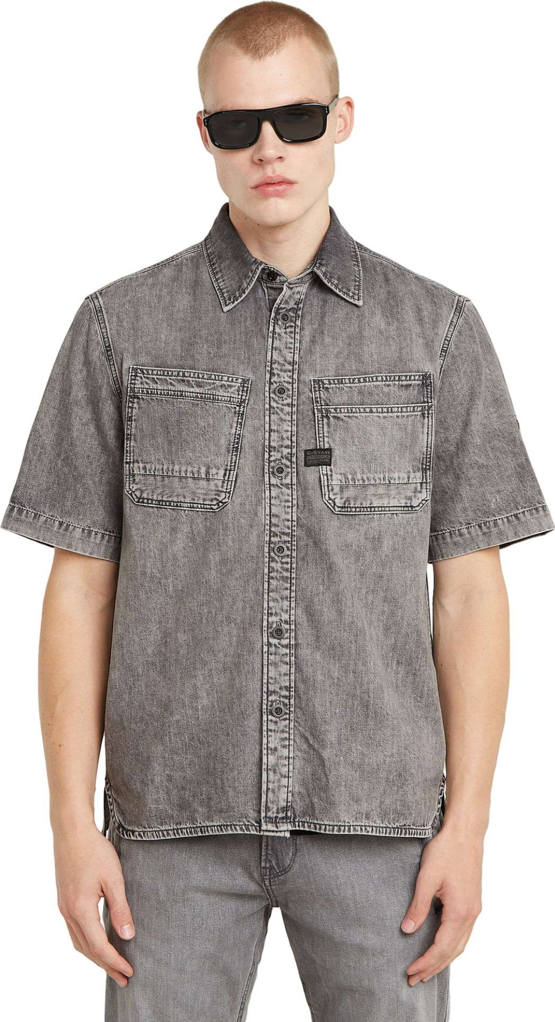 G-Star Slanted double pocket regular shirt