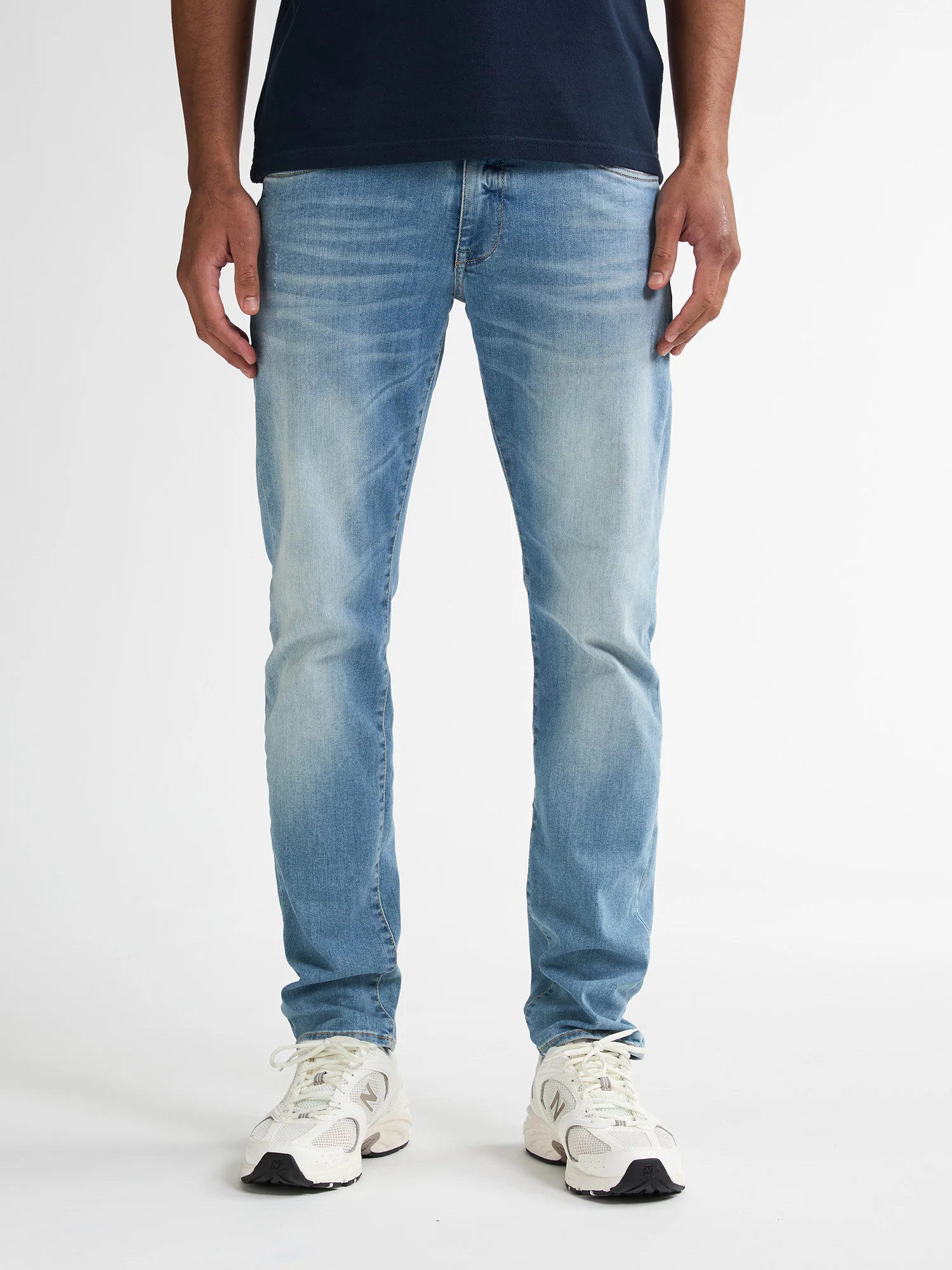 Petrol Industries Seaham-vtg heren slim-fit jeans 5700 bleached