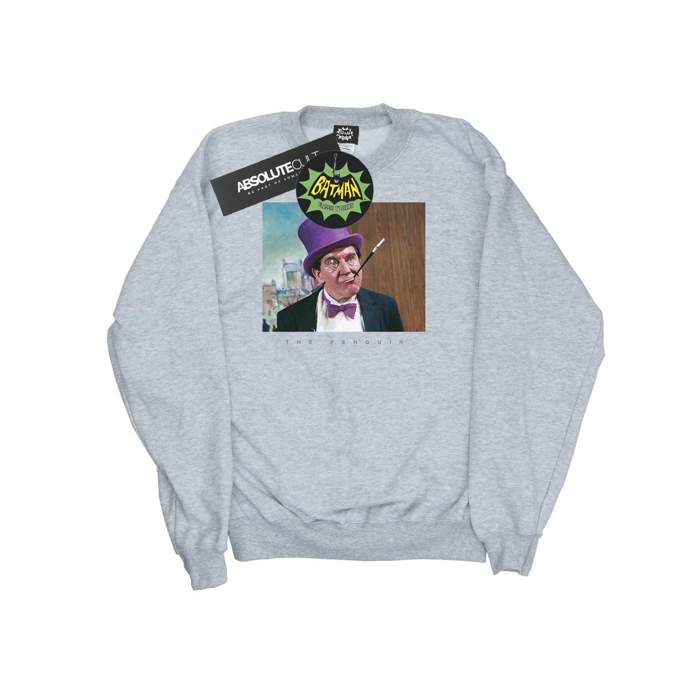 Li-cense Dc comics dames batman tv-serie the penguin foto sweatshirt