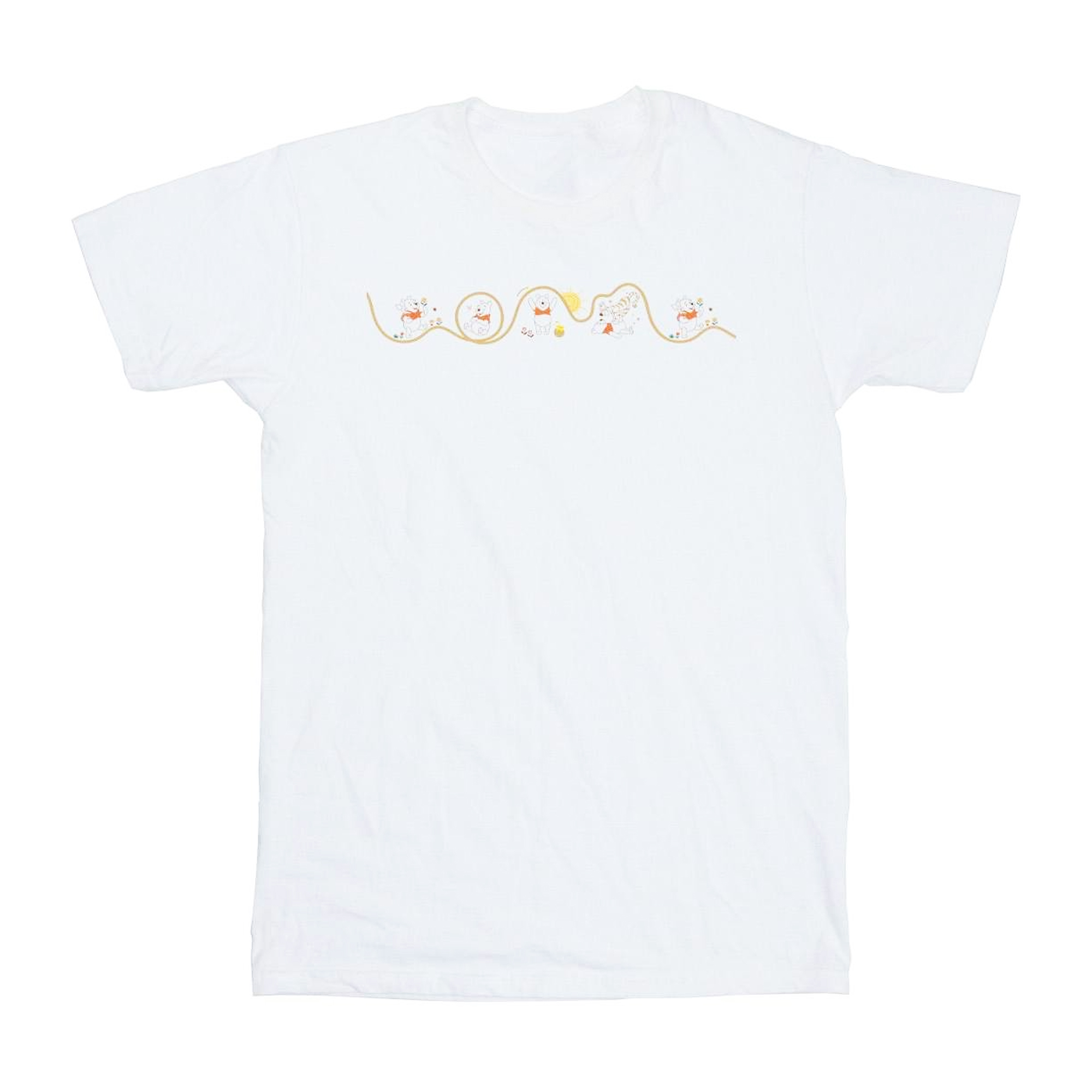 Li-cense Disney jongens winnie de poeh tijgerlijn t-shirt