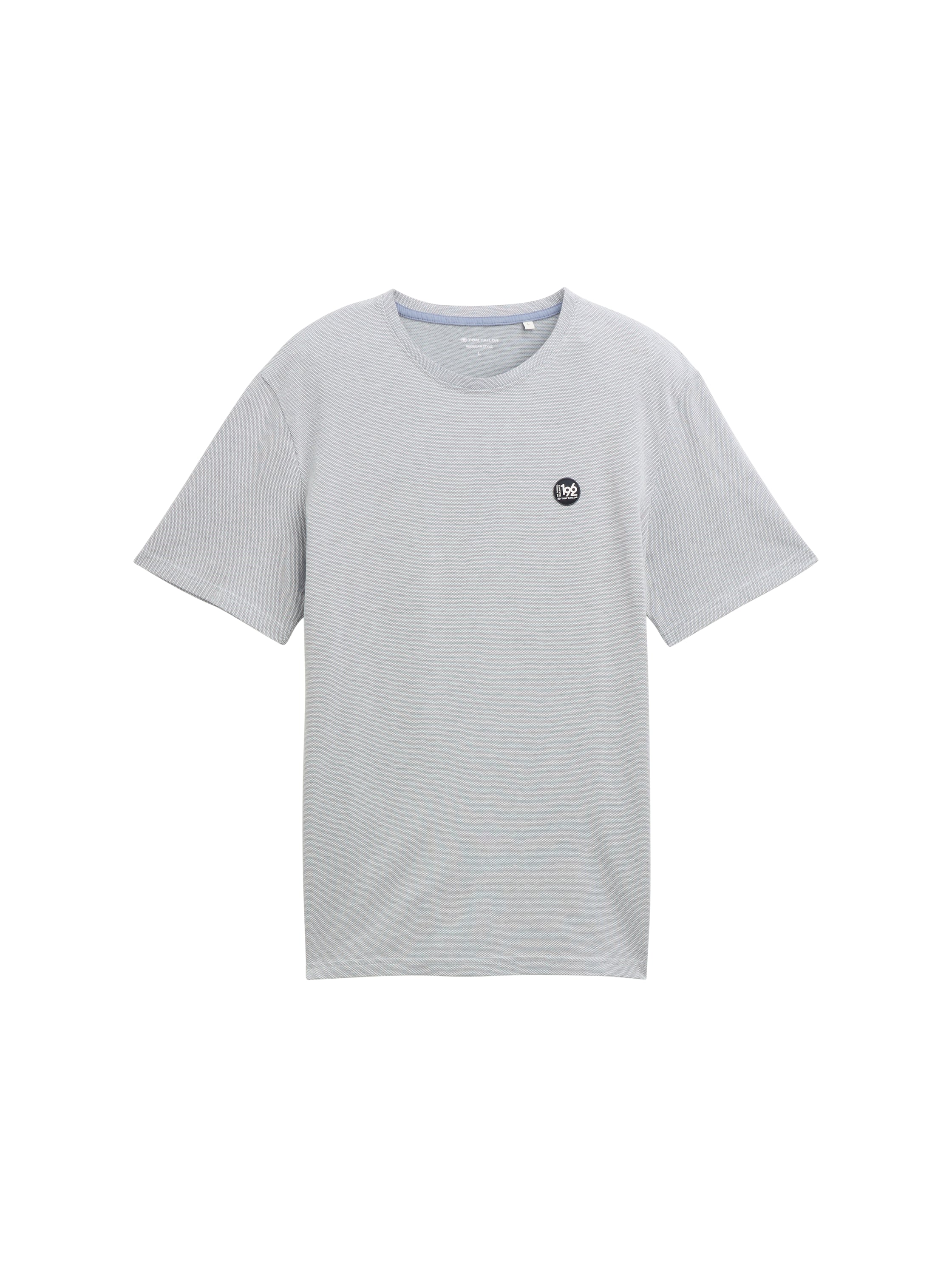 Tom Tailor Structured detailed t-shirt