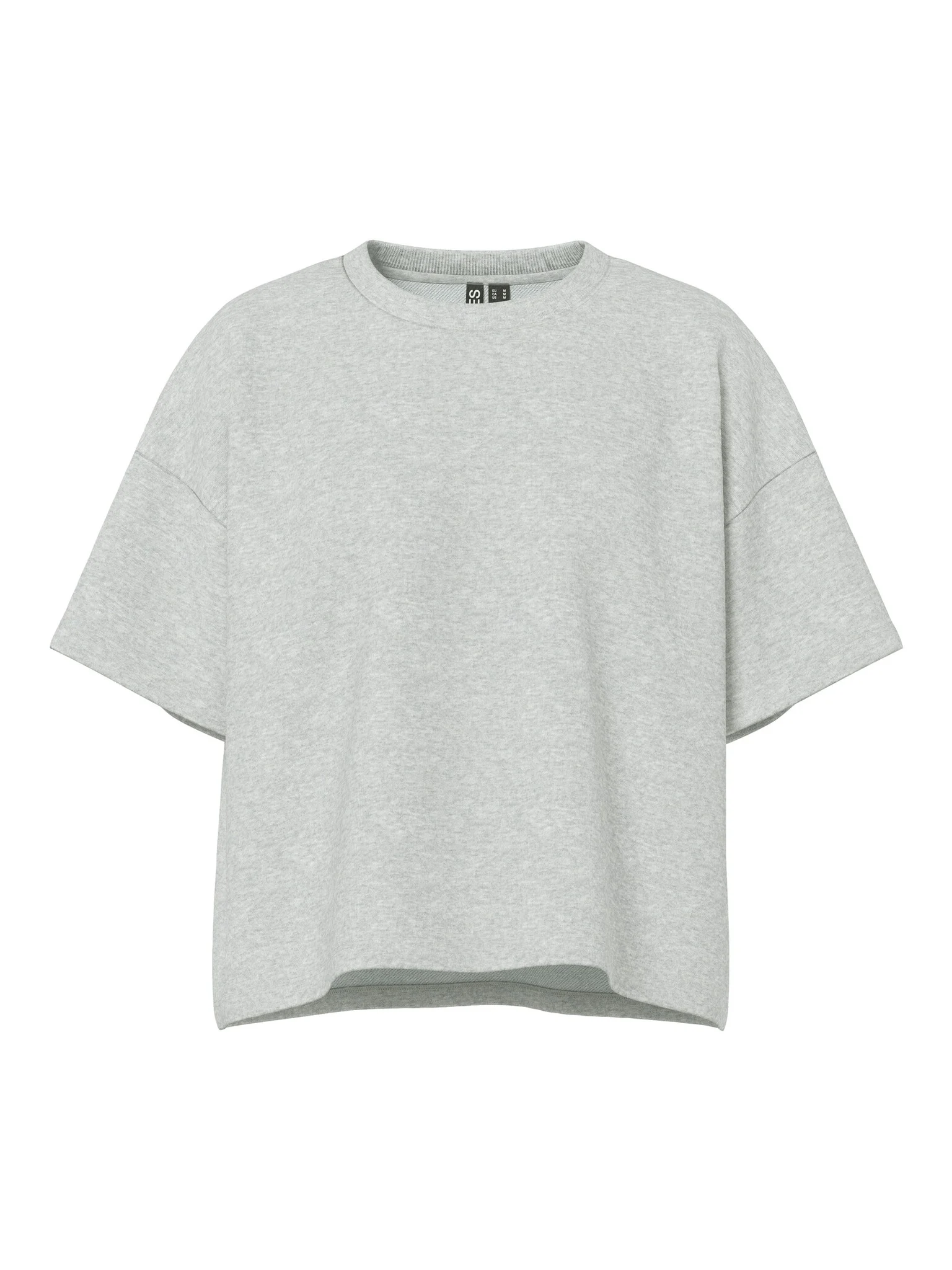 Pieces Dames t-shirt pcchilli sweatshirt ronde hals effen