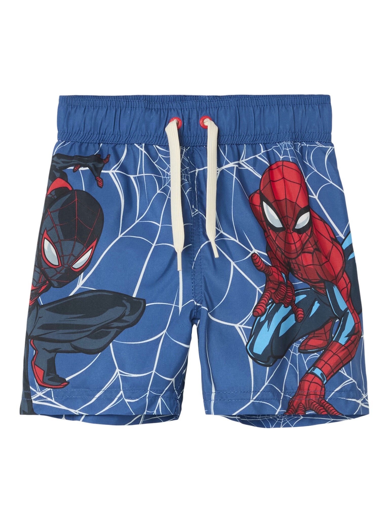 Name It Jongens lange zwemshorts nmmmave spiderman blauw