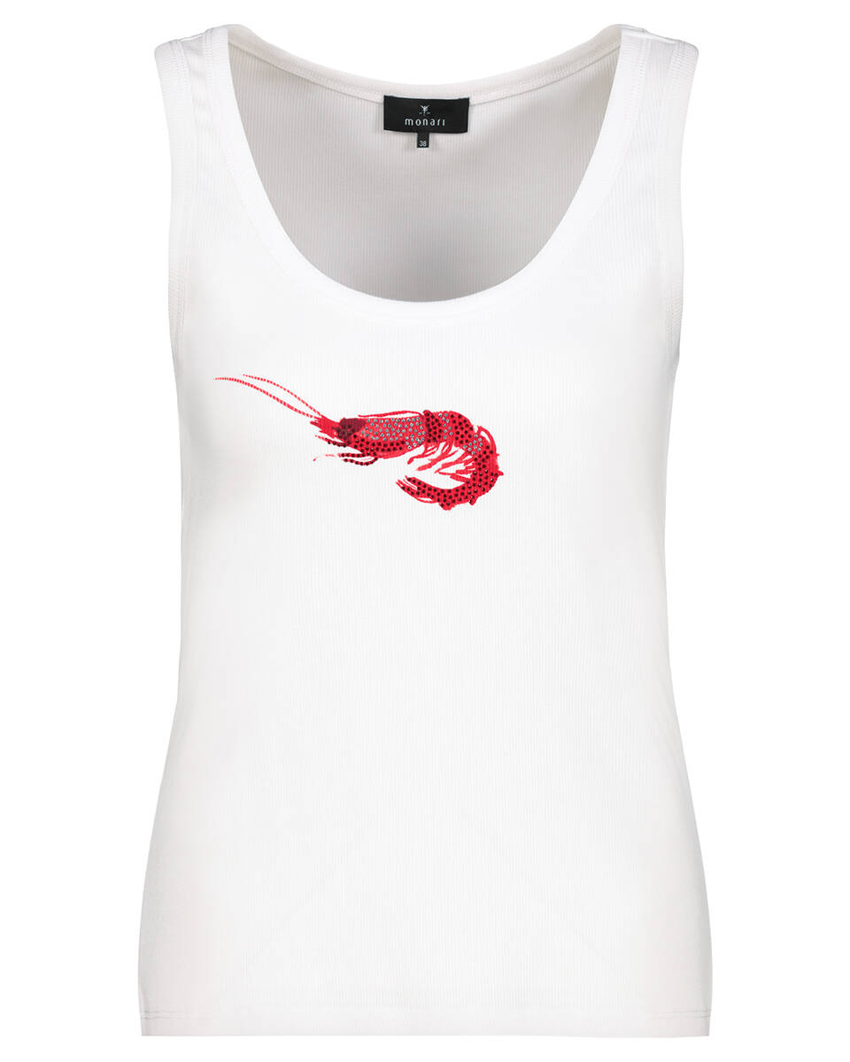 Monari  Top zonder mouw 409726
