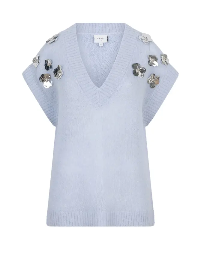 Dante 6 D6 nycia sleeveless sequin sweater