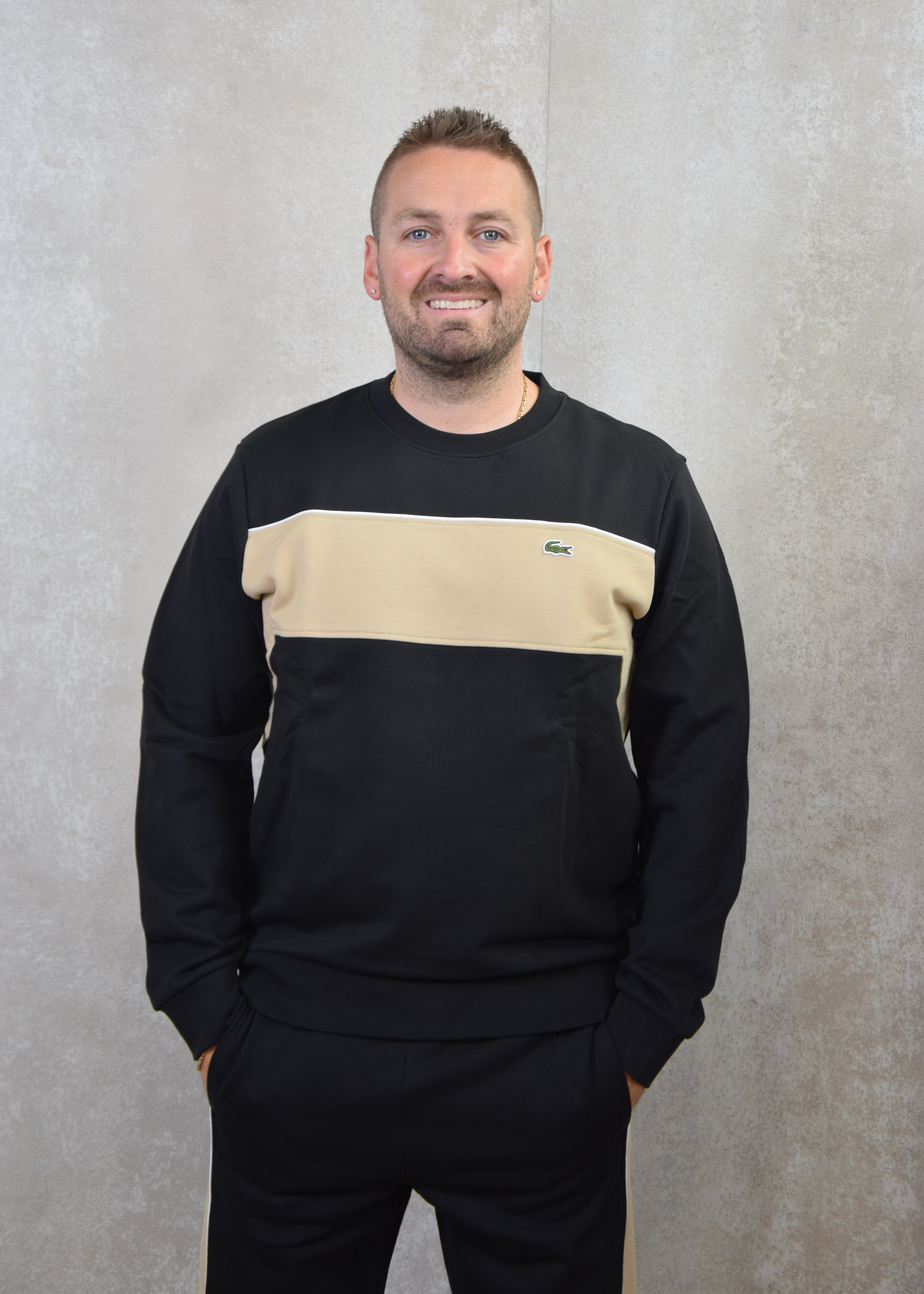 Lacoste Sweatshirt colar block