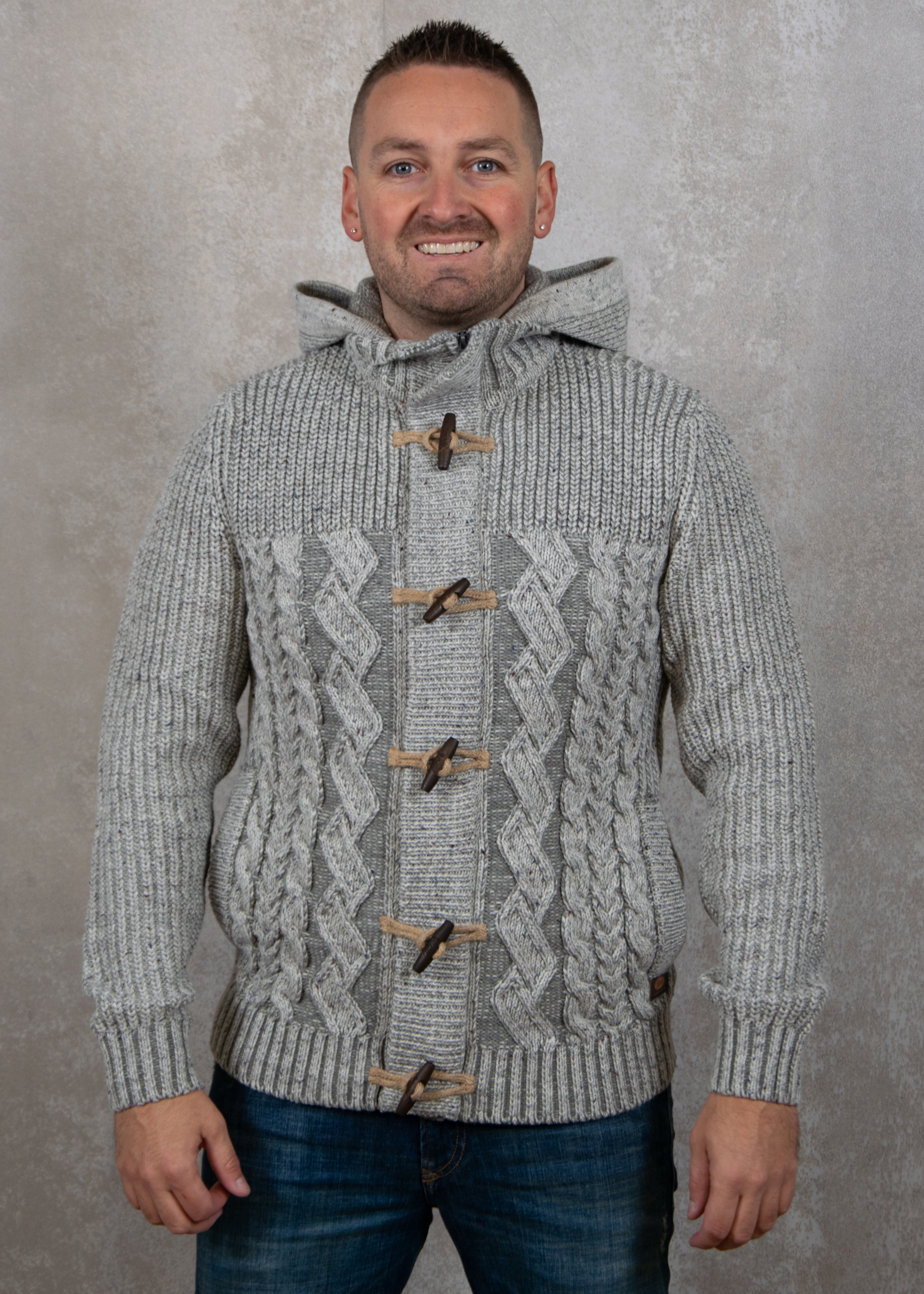 Petrol Industries Knitwear hooded cardigan