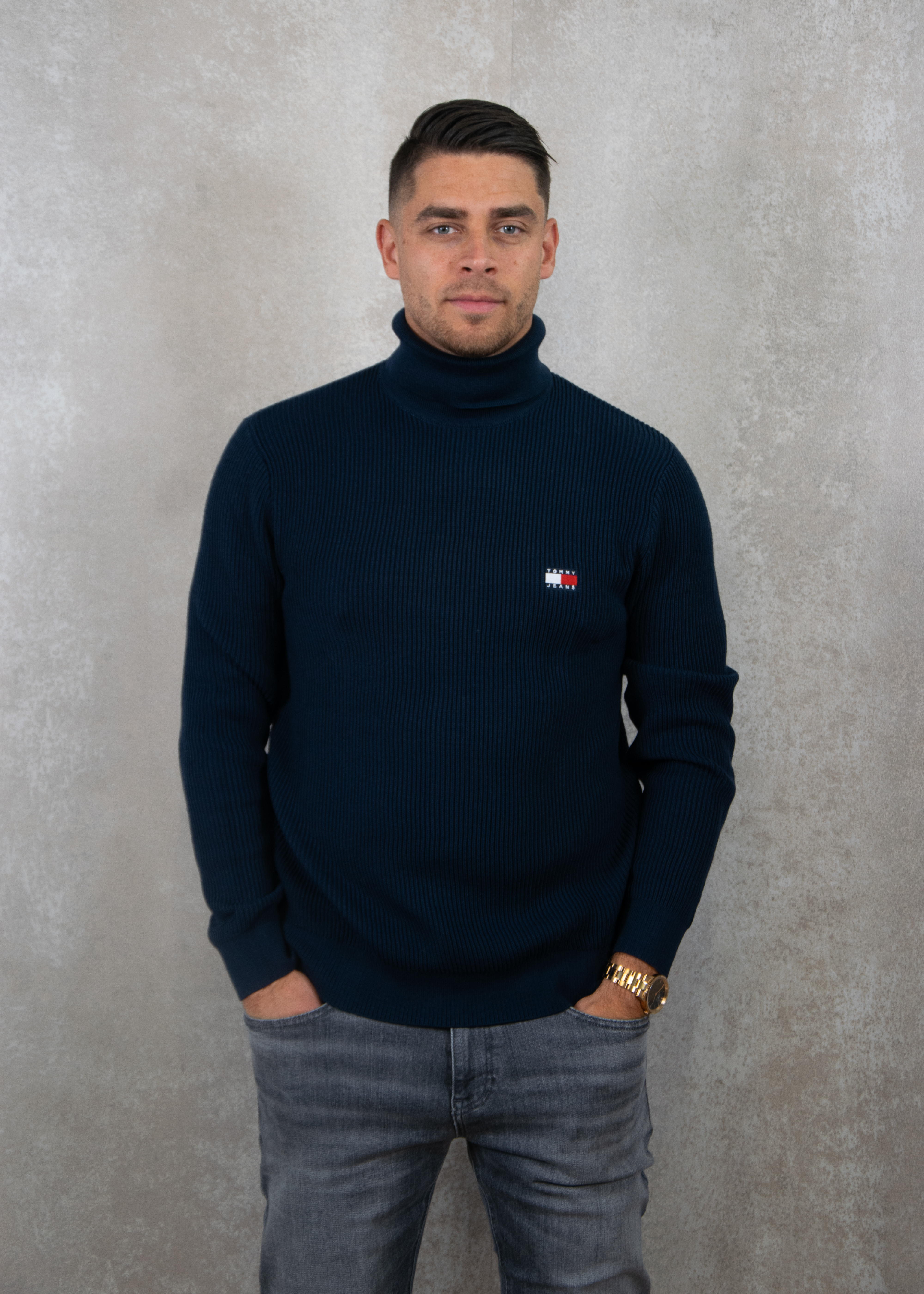 Tommy Hilfiger Slim xs badge rollneck