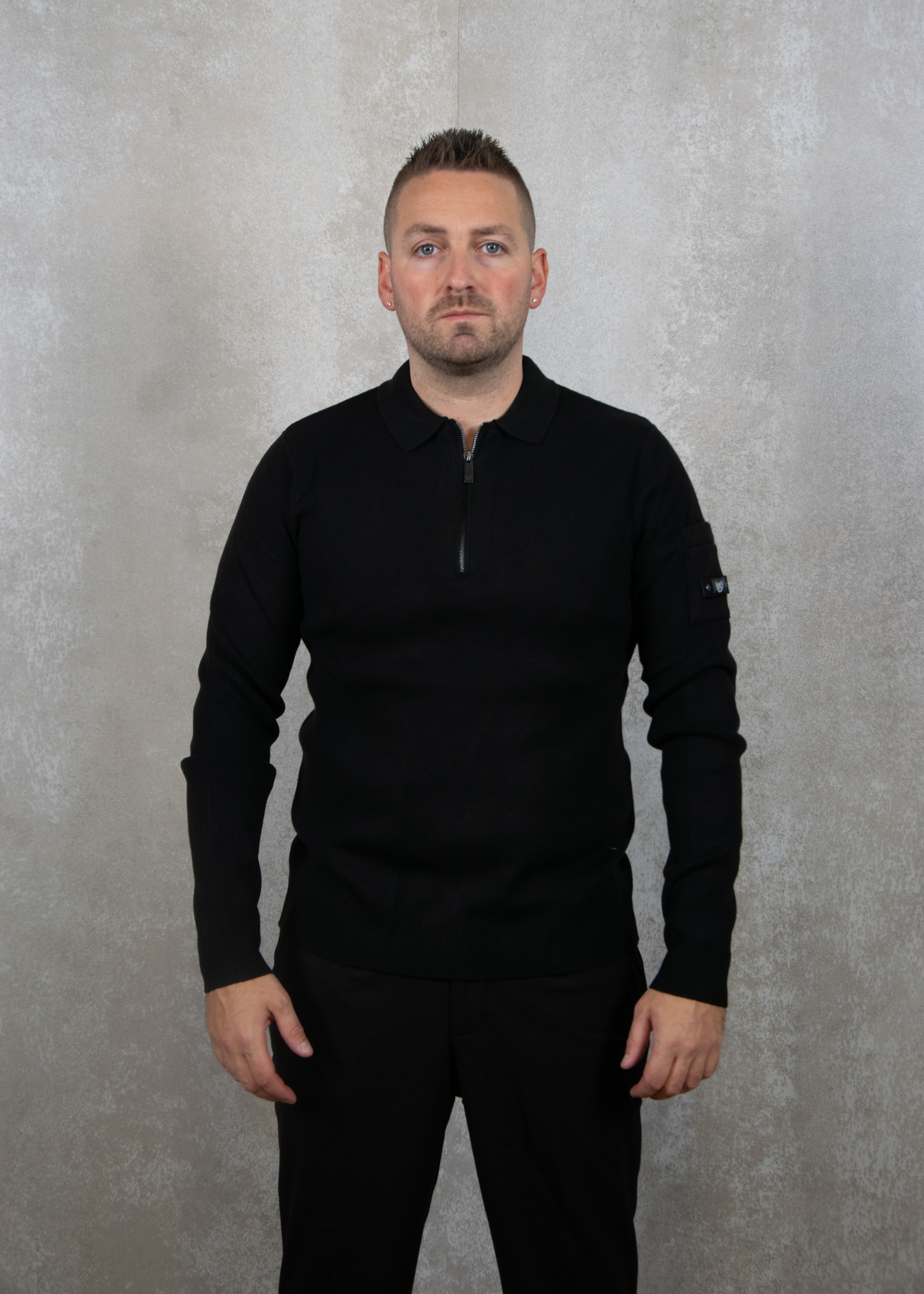 Quotrell Chief knitted polo