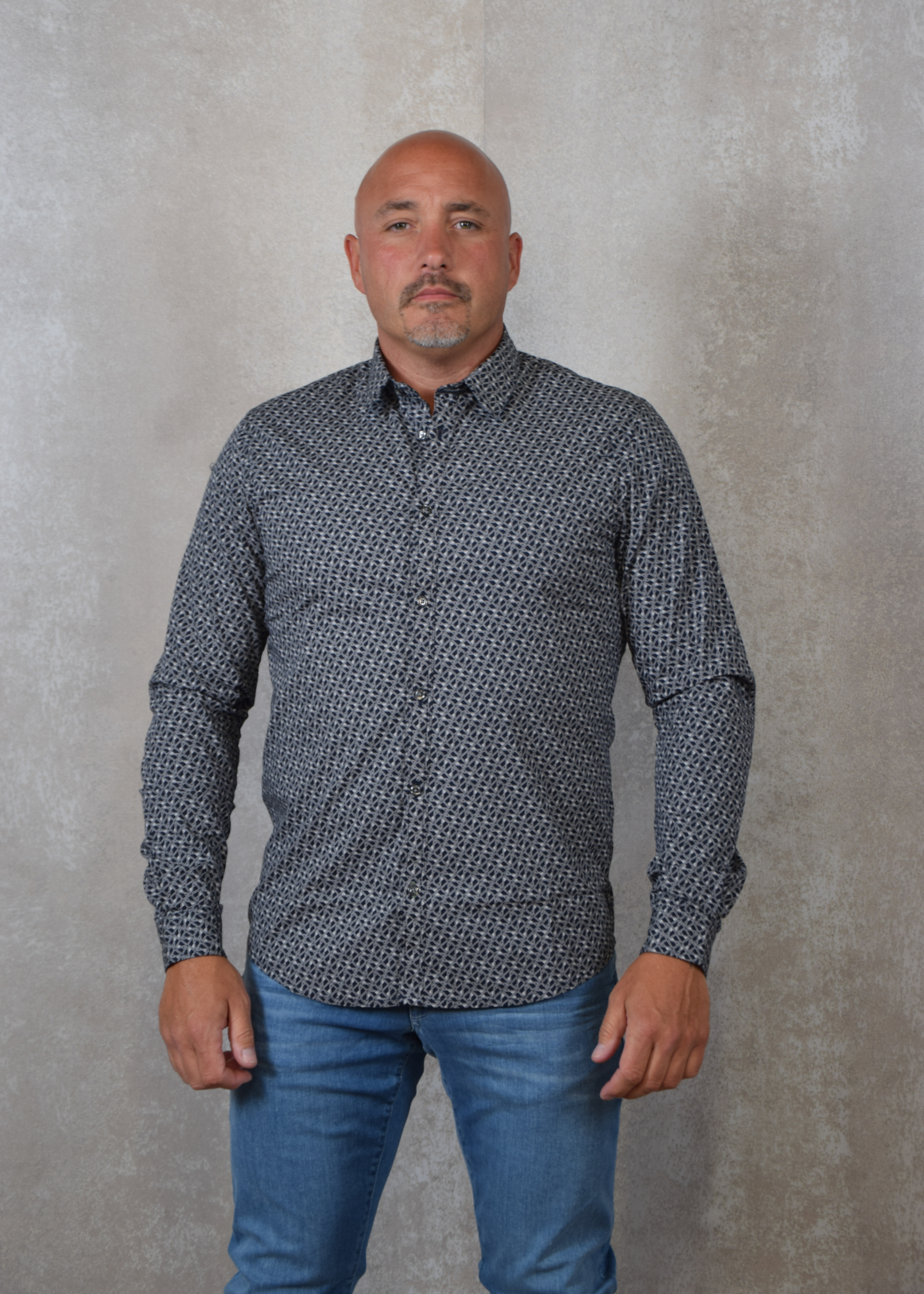 Petrol Industries Shirt long sleeve aop