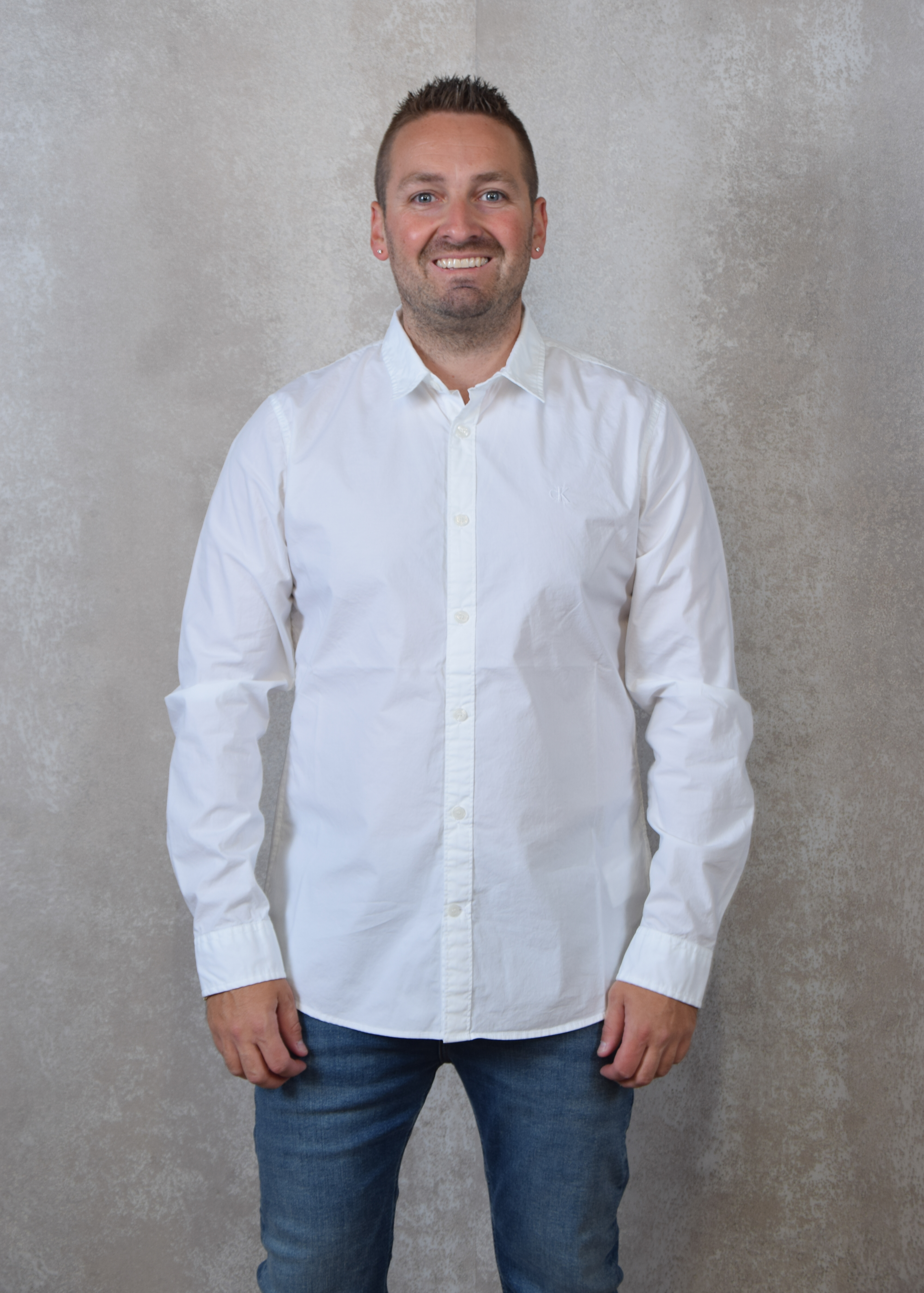 Calvin Klein Slim stretch shirt