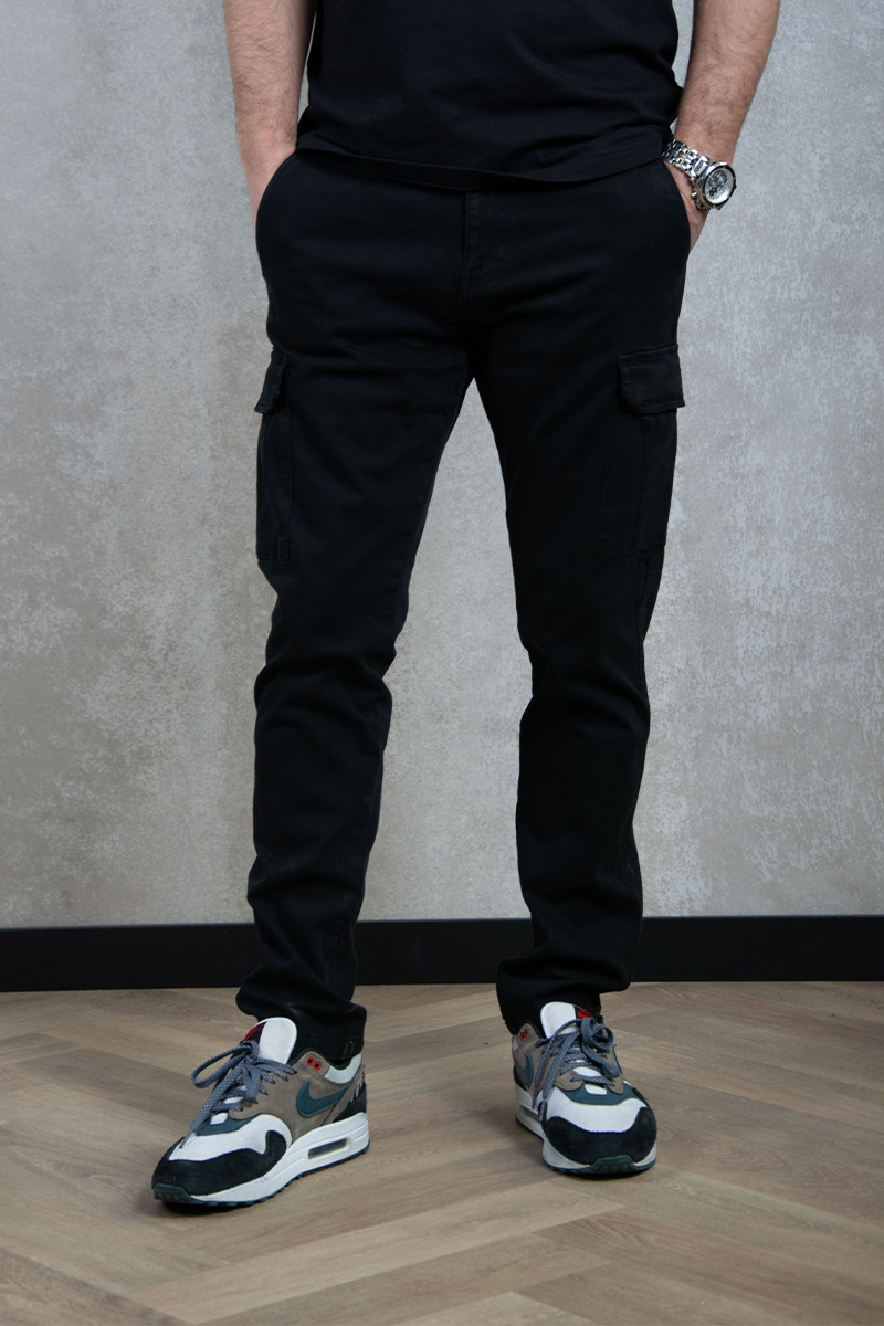 Purewhite Garment dye cargo pants
