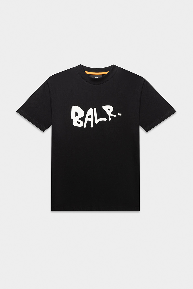 BALR. . logo graffiti box fit t-shirt