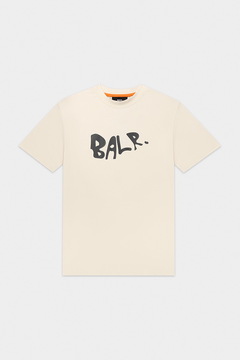 BALR. . logo graffiti box fit t-shirt
