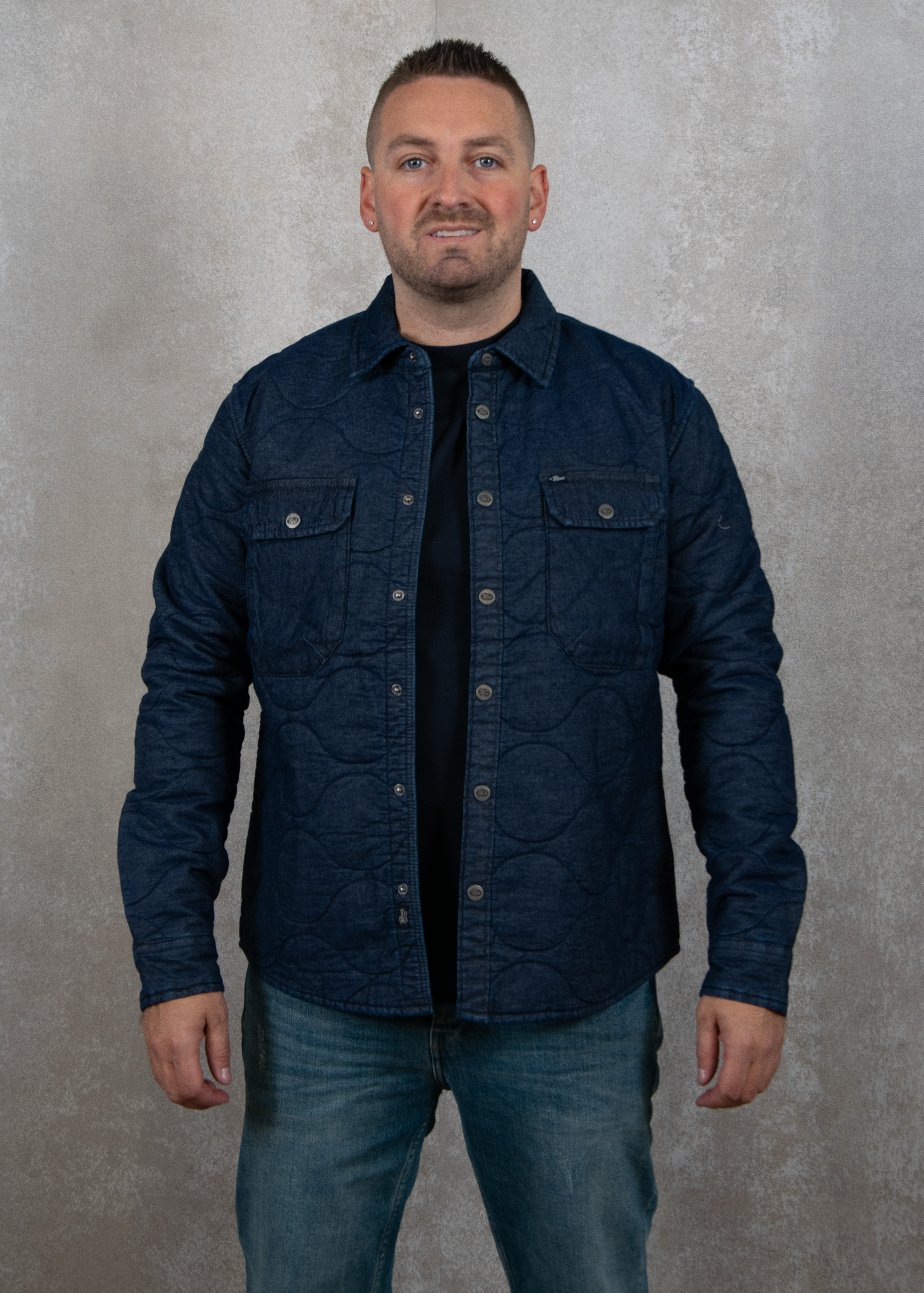 Petrol Industries Shirt long sleeve denim