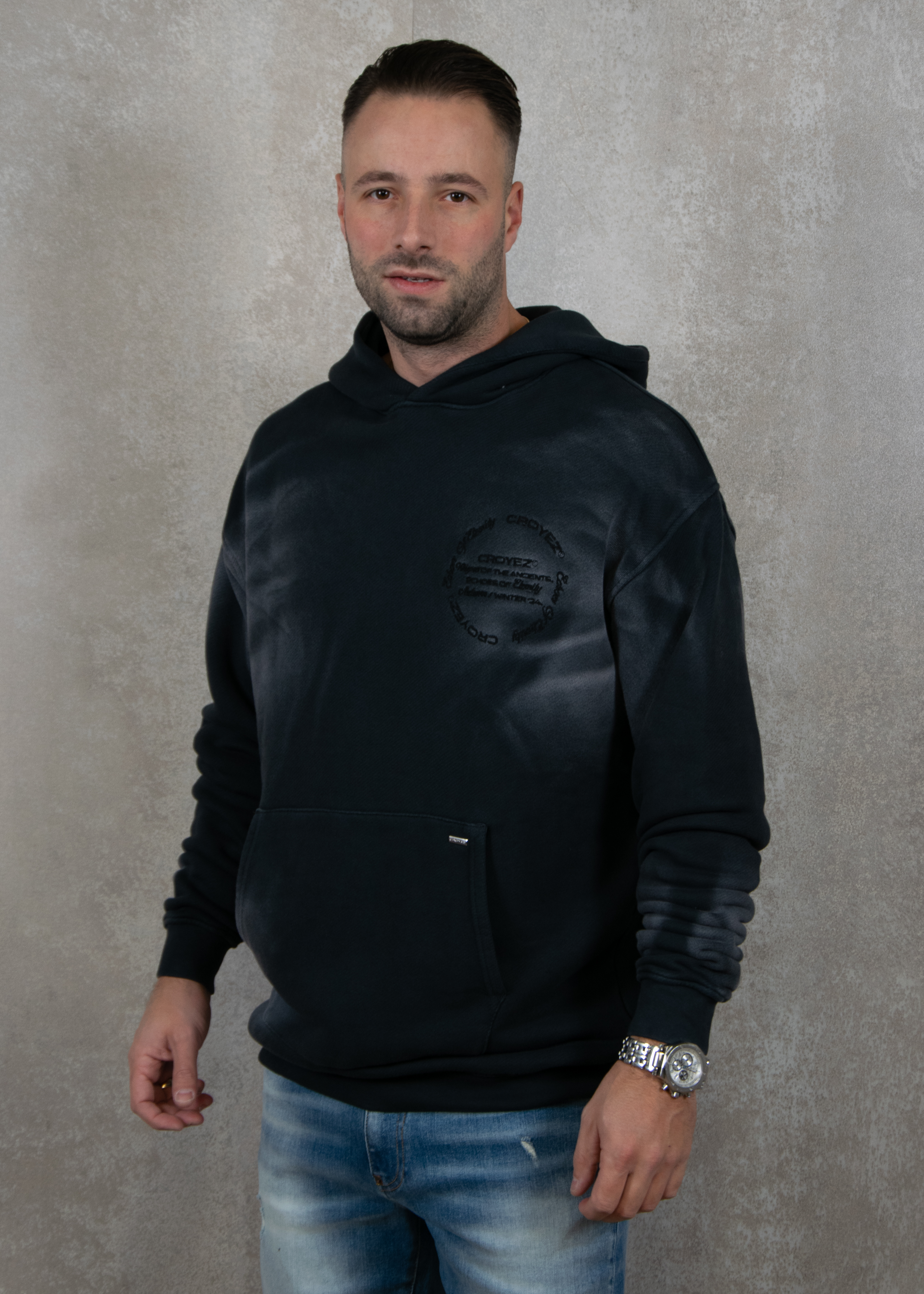 Croyez Homme Cloud washing hoodie