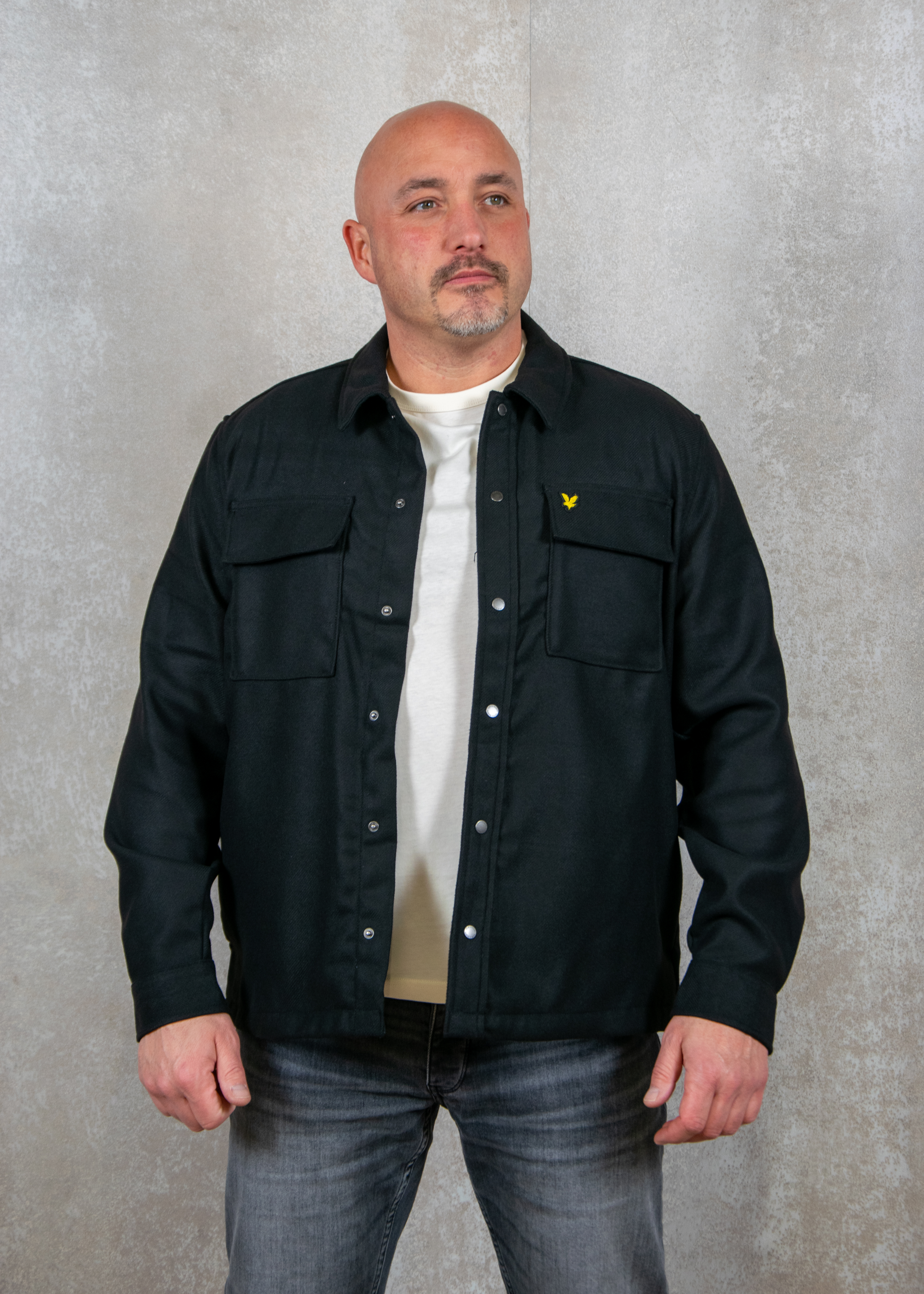 Lyle and Scott Brushed overshirt